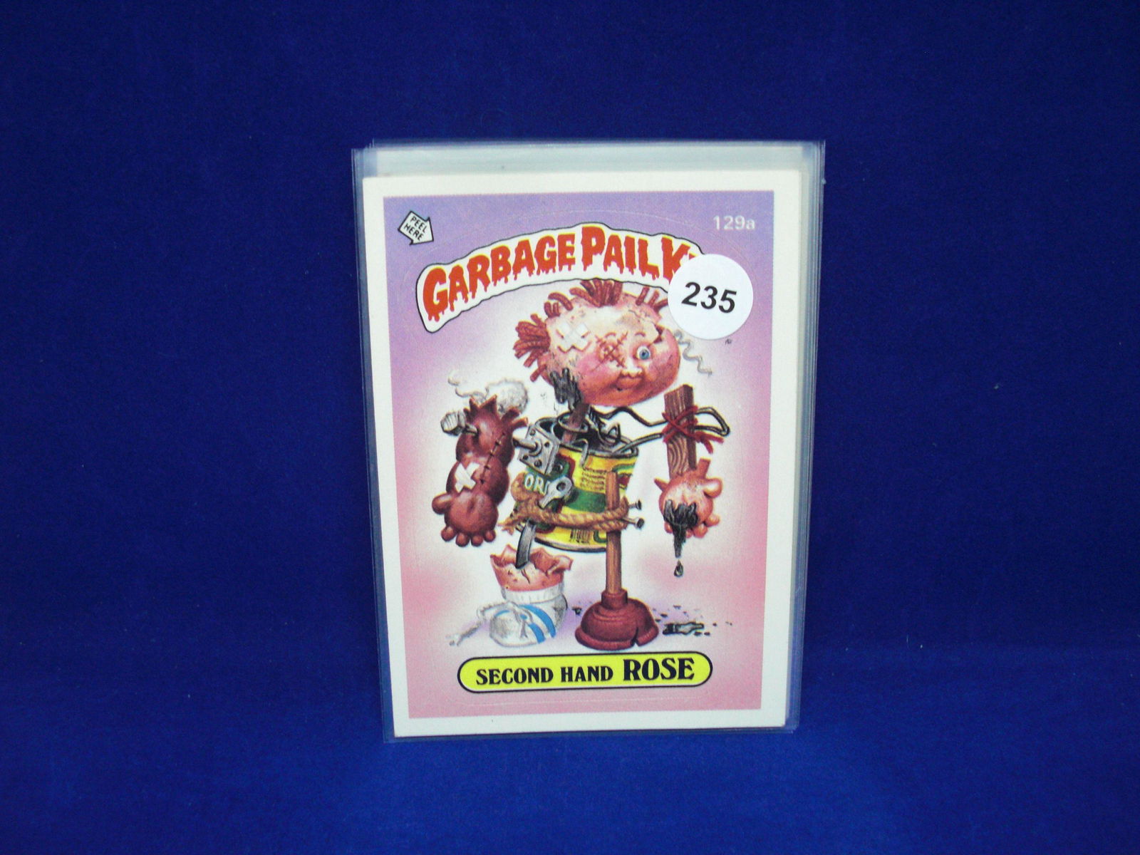 1986 garbage pail kids sticker: 1986 garbage pail kids sticker