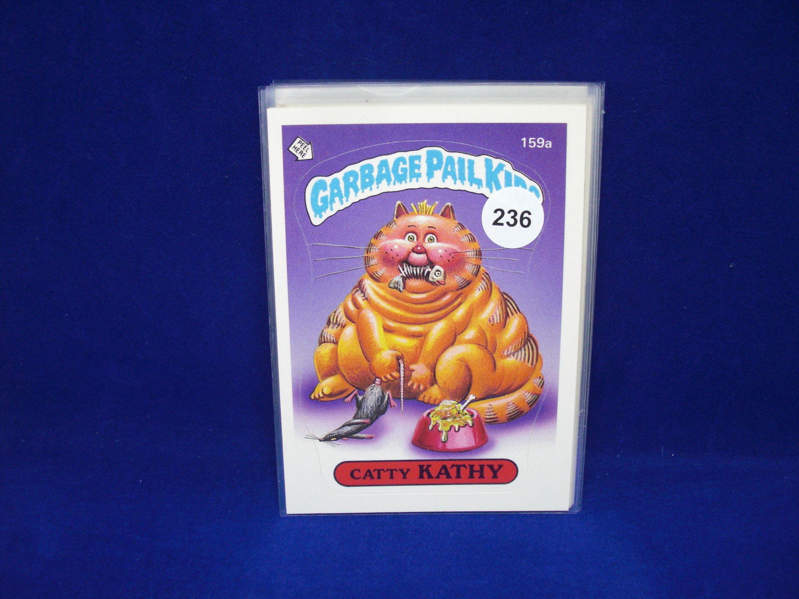 1986 garbage pail kids sticker: 1986 garbage pail kids sticker