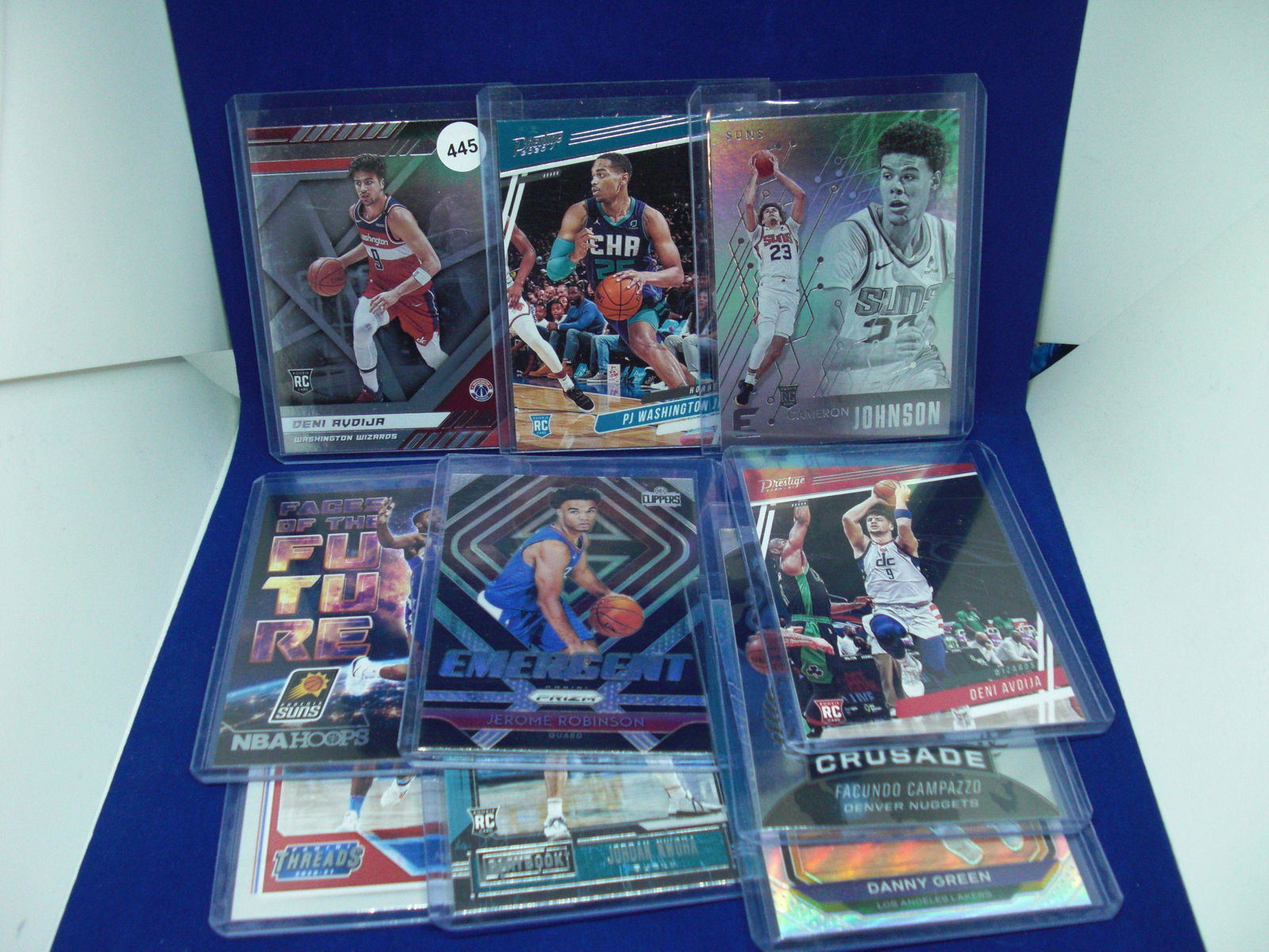 lot of 10 basketball cards with deni avdija rookie (1 of 1)