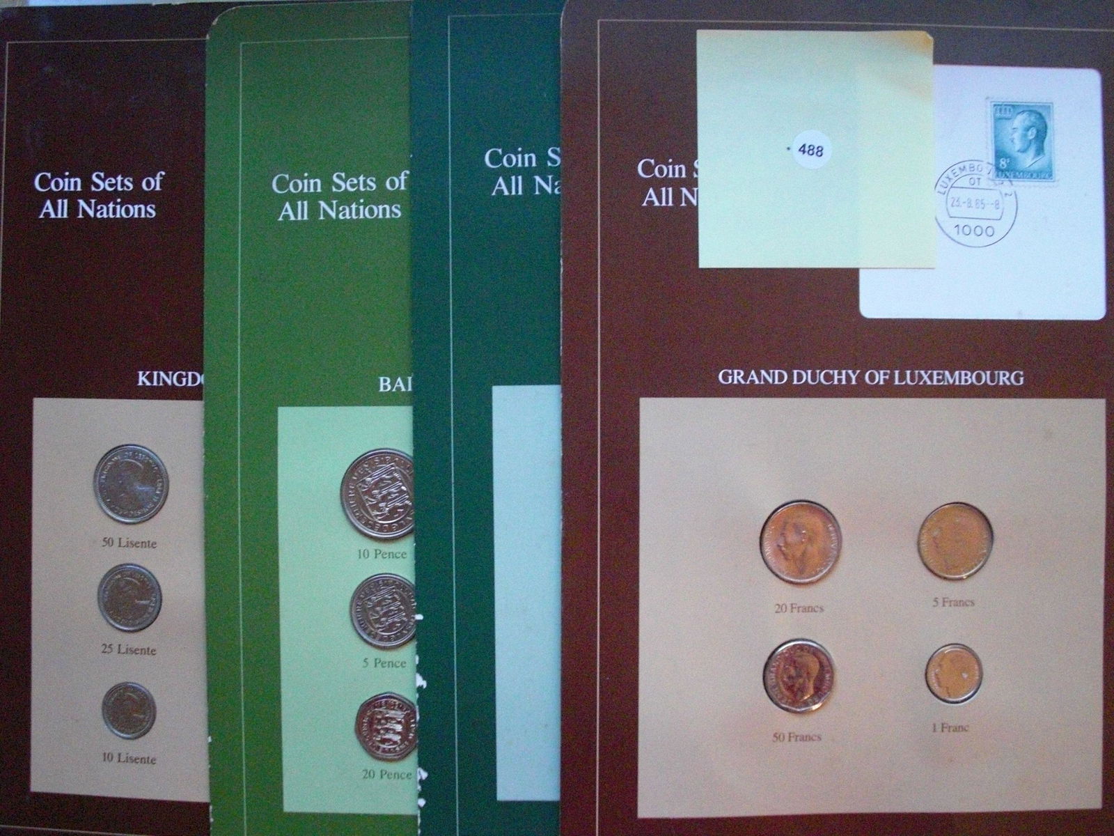 lot of 4 coin sets of all nations (1 of 1)