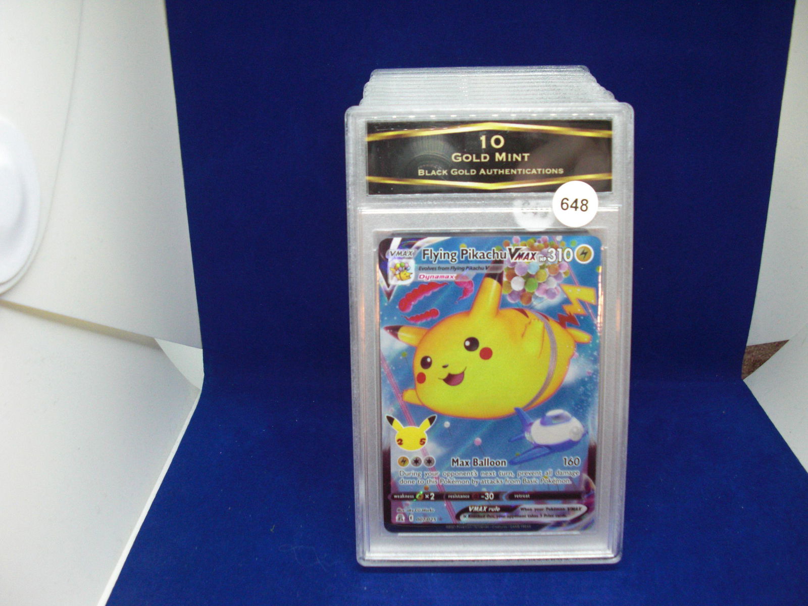 BGA 10 gold mint Flying Pikachu vmax (1 of 1)