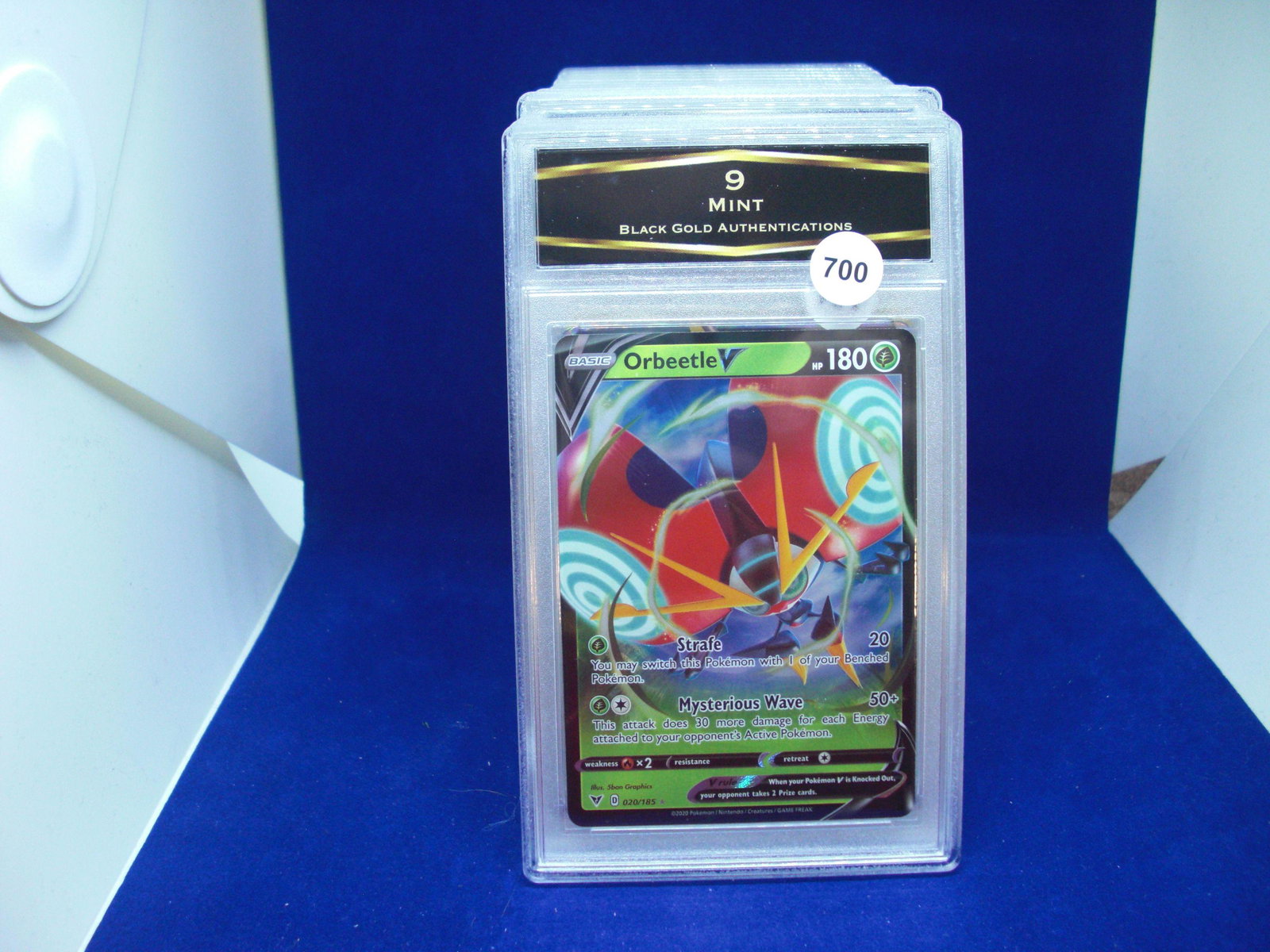 BGA 9 mint pokemon card orbeetle v (1 of 1)
