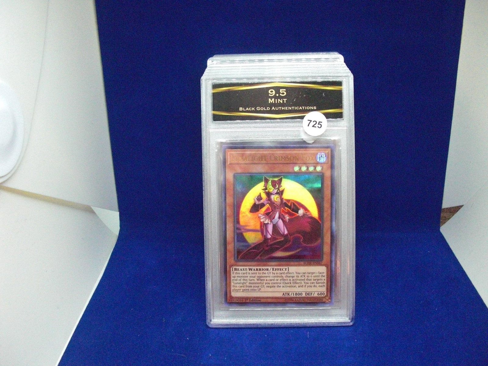 BGA 9.5 mint lunalight yu-gi-oh card: BGA 9.5 mint lunalight yu-gi-oh card