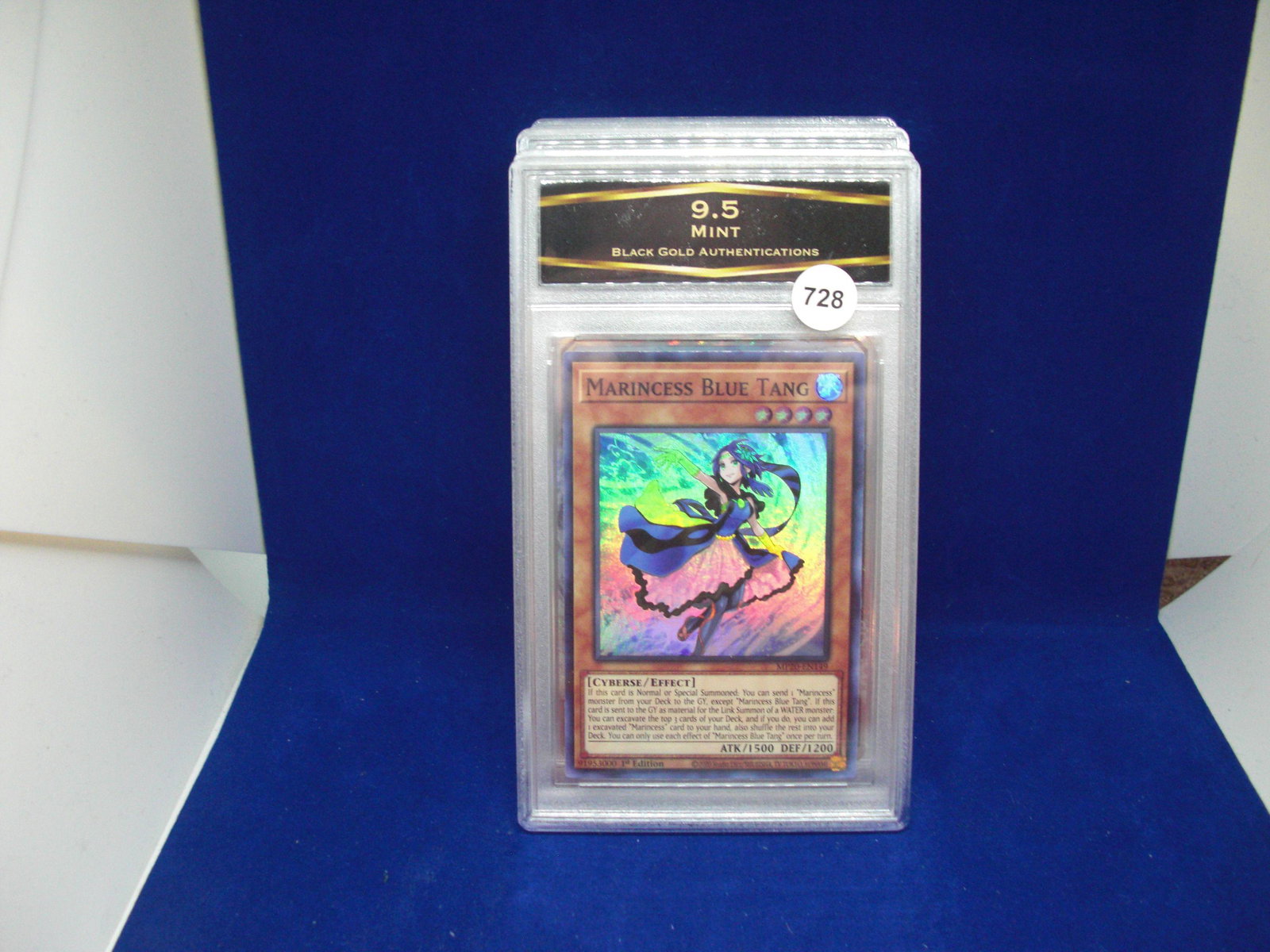 BGA 9.5 mint marincess yu-gi-oh card: BGA 9.5 mint marincess yu-gi-oh card