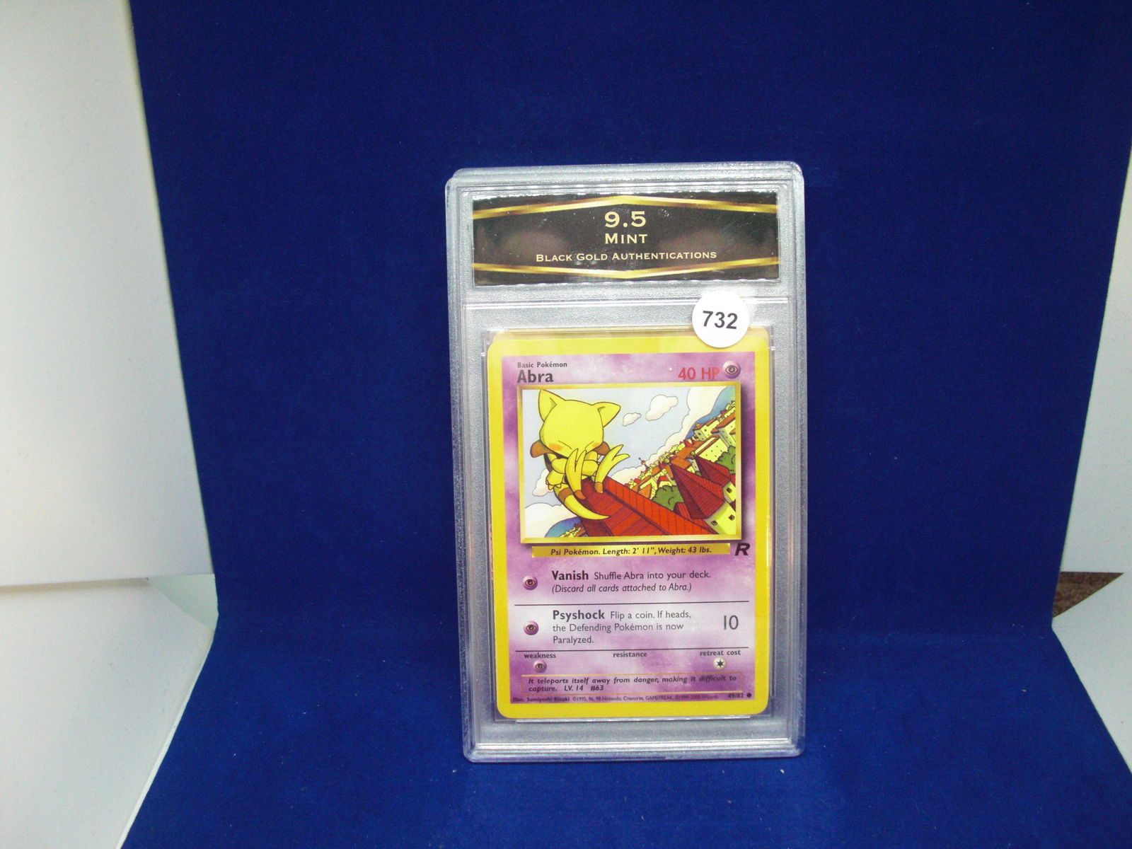 BGA 9.5 mint abra pokemon card (1 of 1)