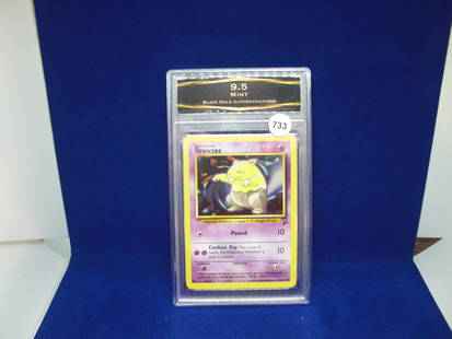 BGA 9.5 mint drowzee pokemon card: BGA 9.5 mint drowzee pokemon card