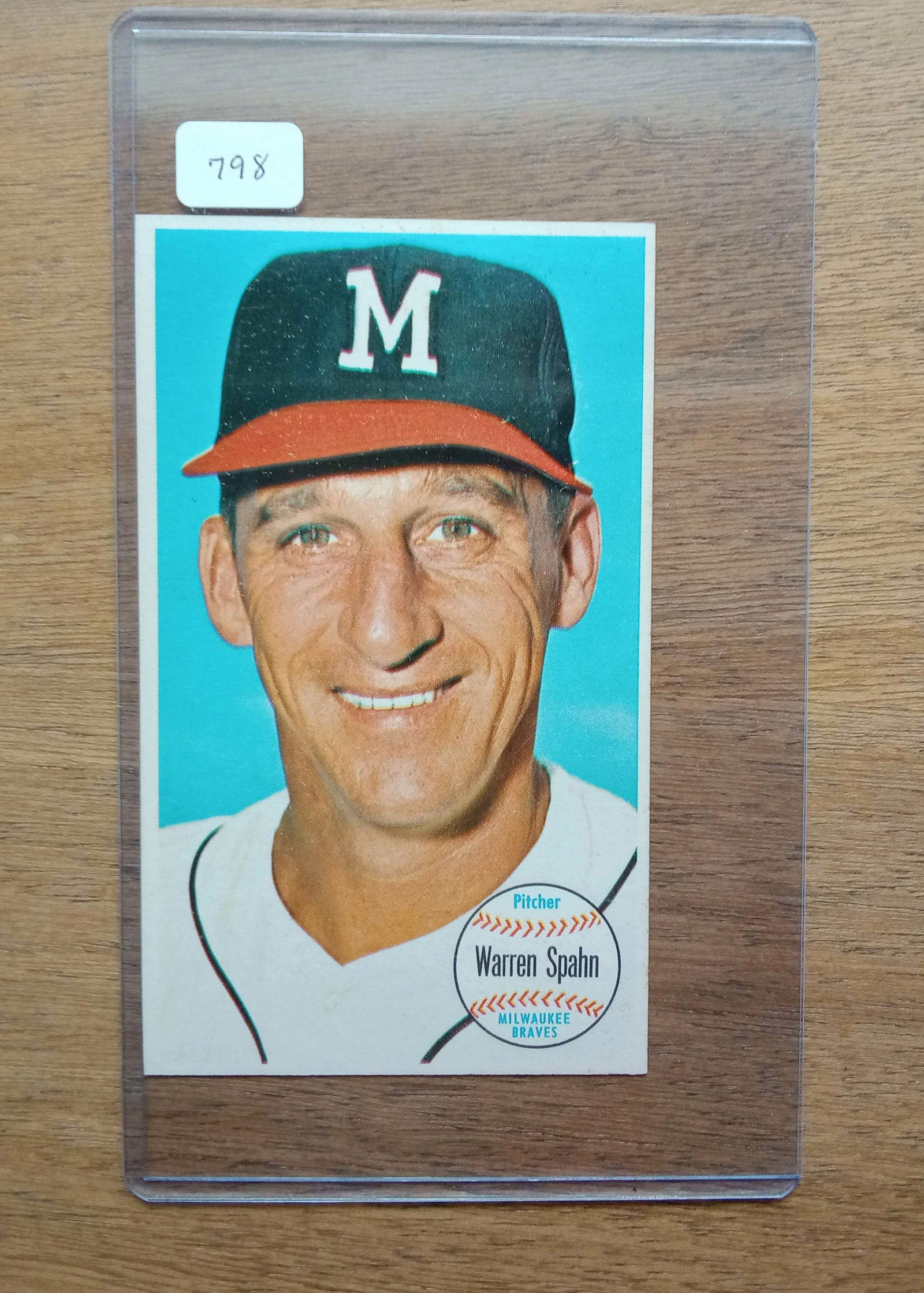 1964 topps giants warren spahn (1 of 1)
