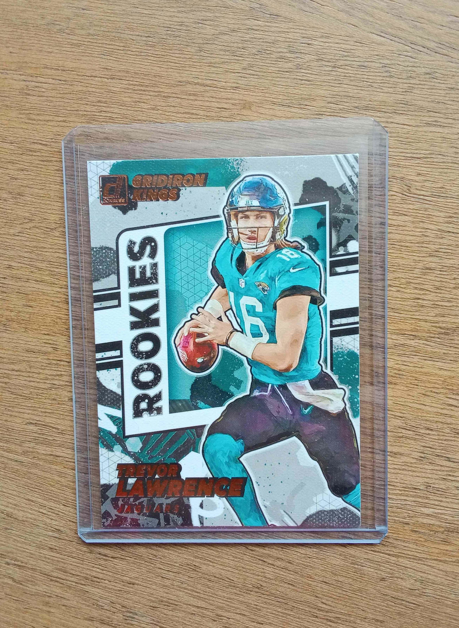trevor lawrence gridiron kings rookie card (1 of 1)