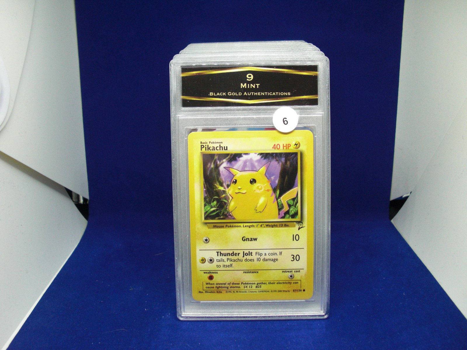 bga 9 mint pikachu card (1 of 1)