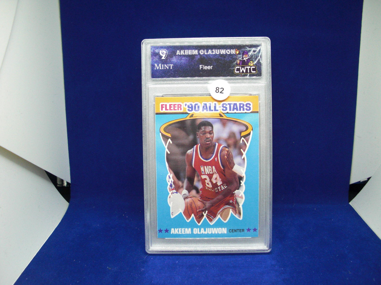 cwtc 9 mint akeem olajuwon all star (1 of 1)