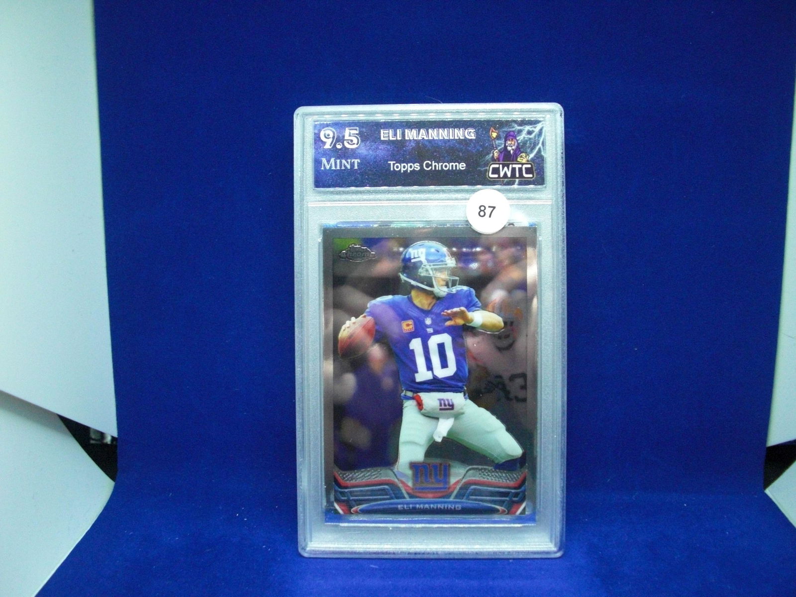 cwtc 9.5 eili manning topps chrome (1 of 1)