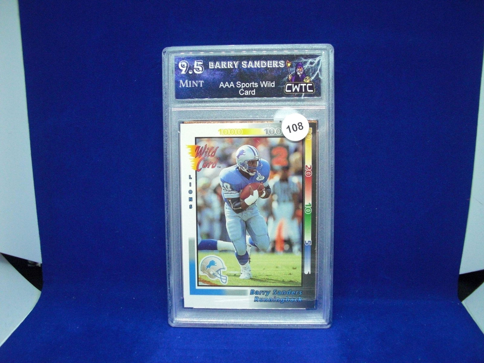 cwtc 9.5 barry sanders wild card: cwtc 9.5 barry sanders wild card