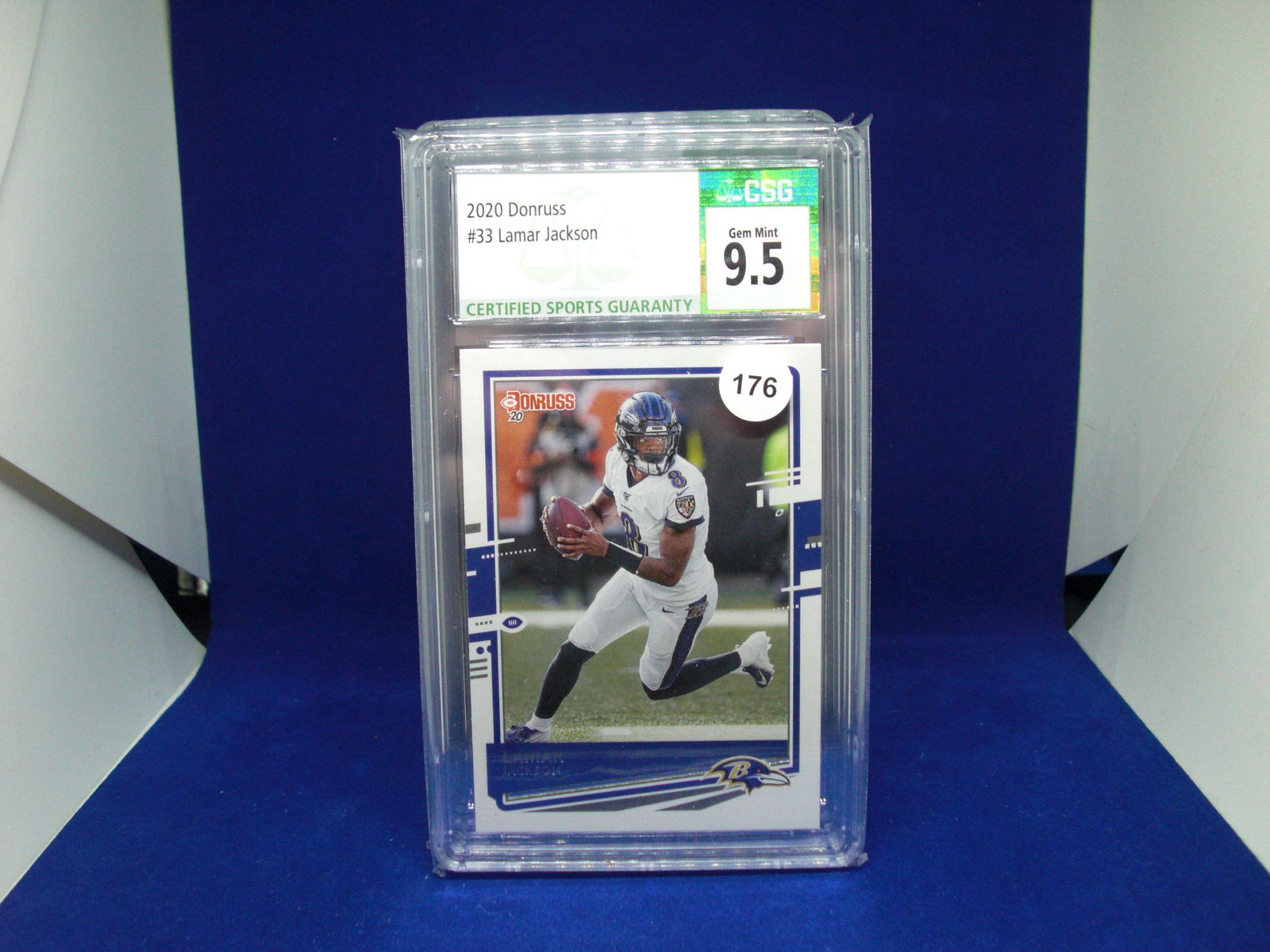 csg 9.5 lamar jackson donruss (1 of 1)