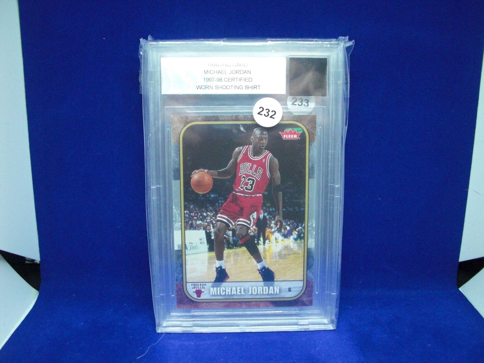 michael jordan slabbed game used shirt (1 of 1)