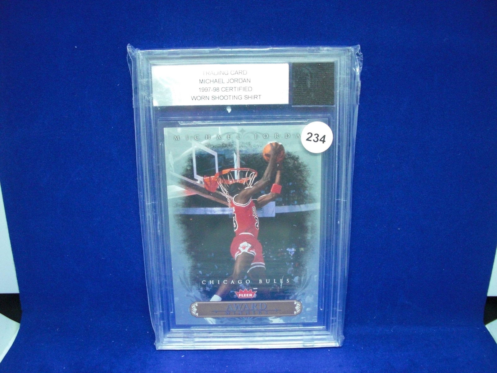 michael jordan slabbed game used shirt (1 of 1)