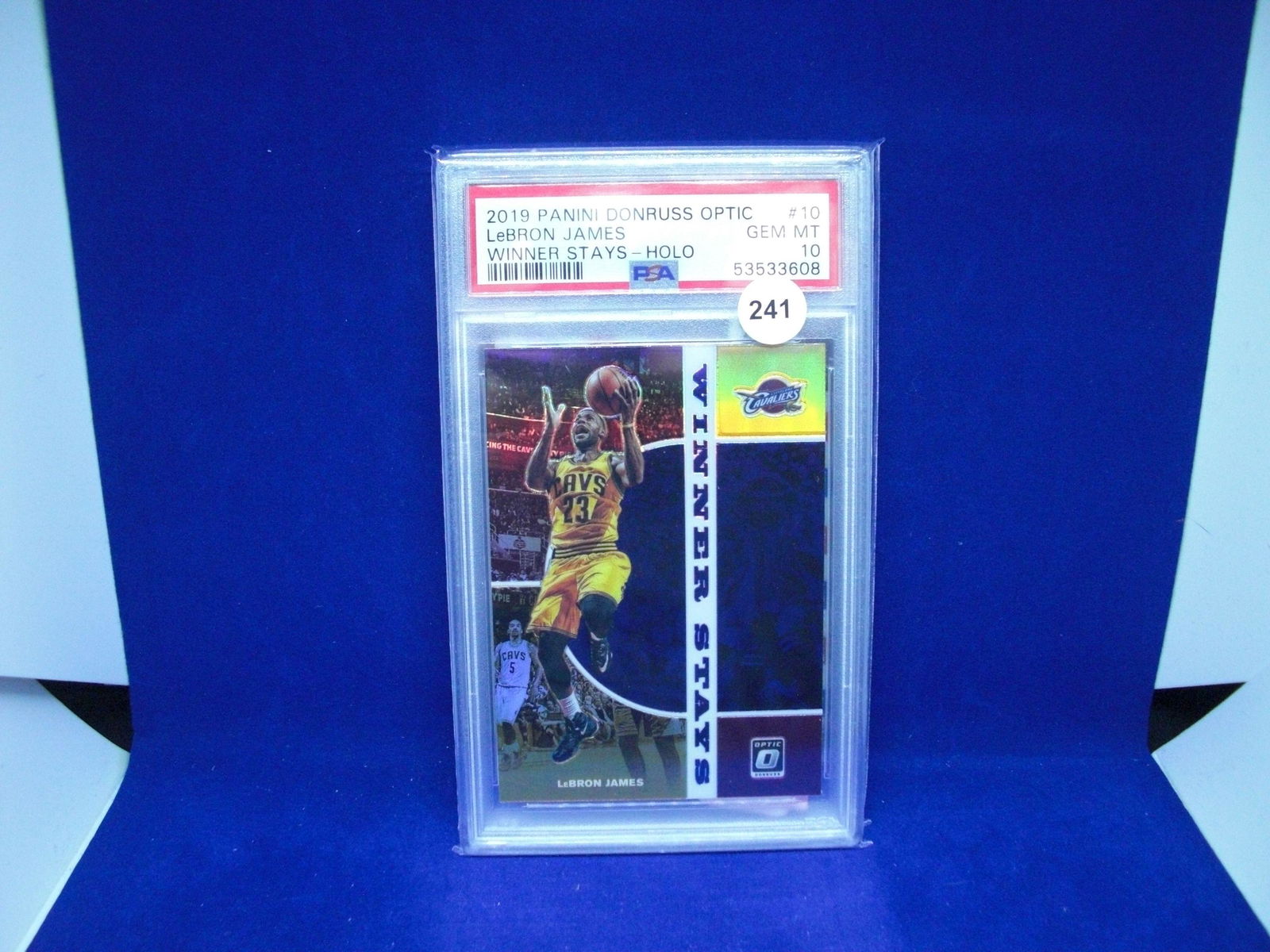 psa gem 10 lebron james silver holo (1 of 1)