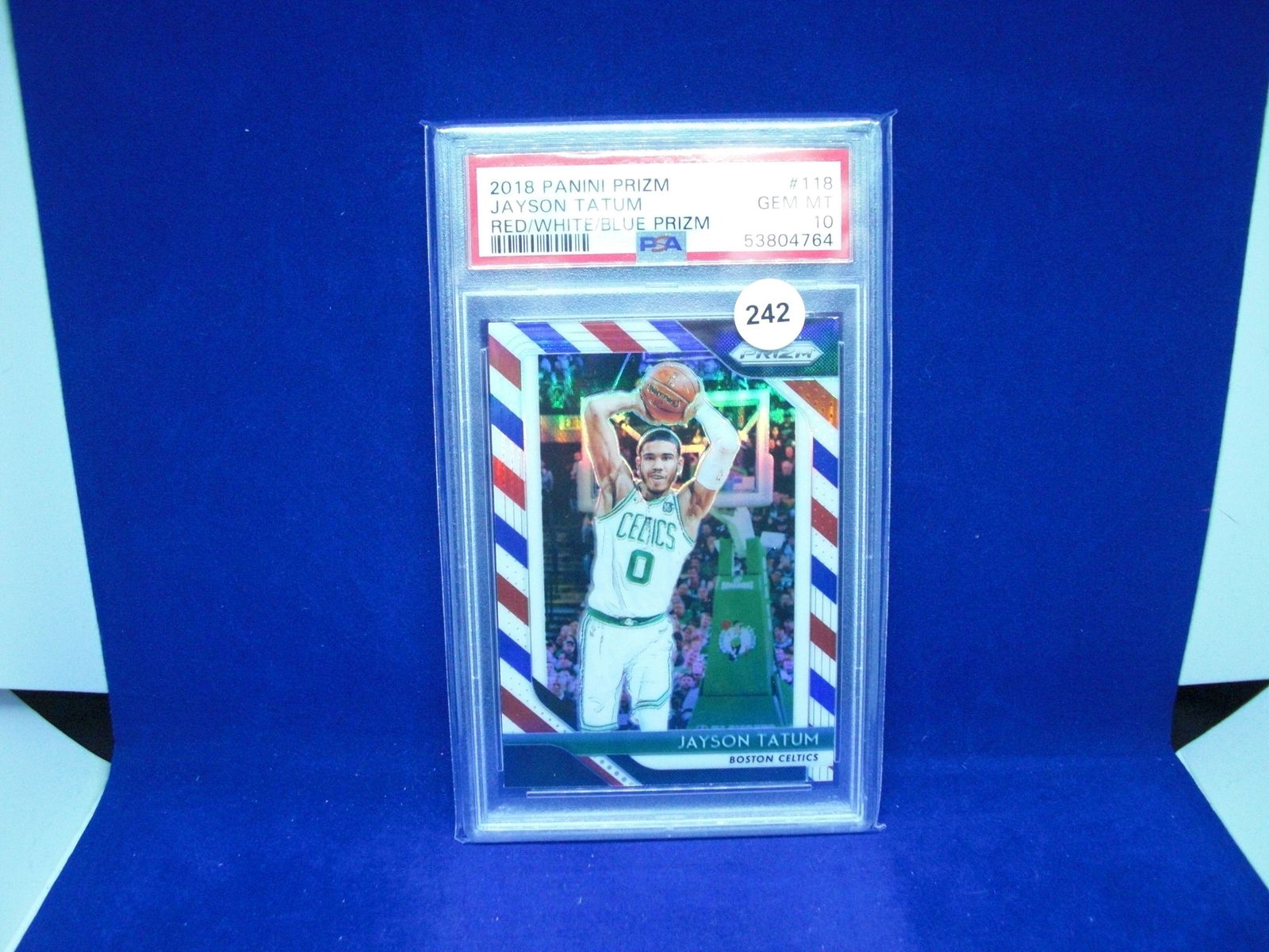 psa 10 jayson tatum red white blue prizm (1 of 1)