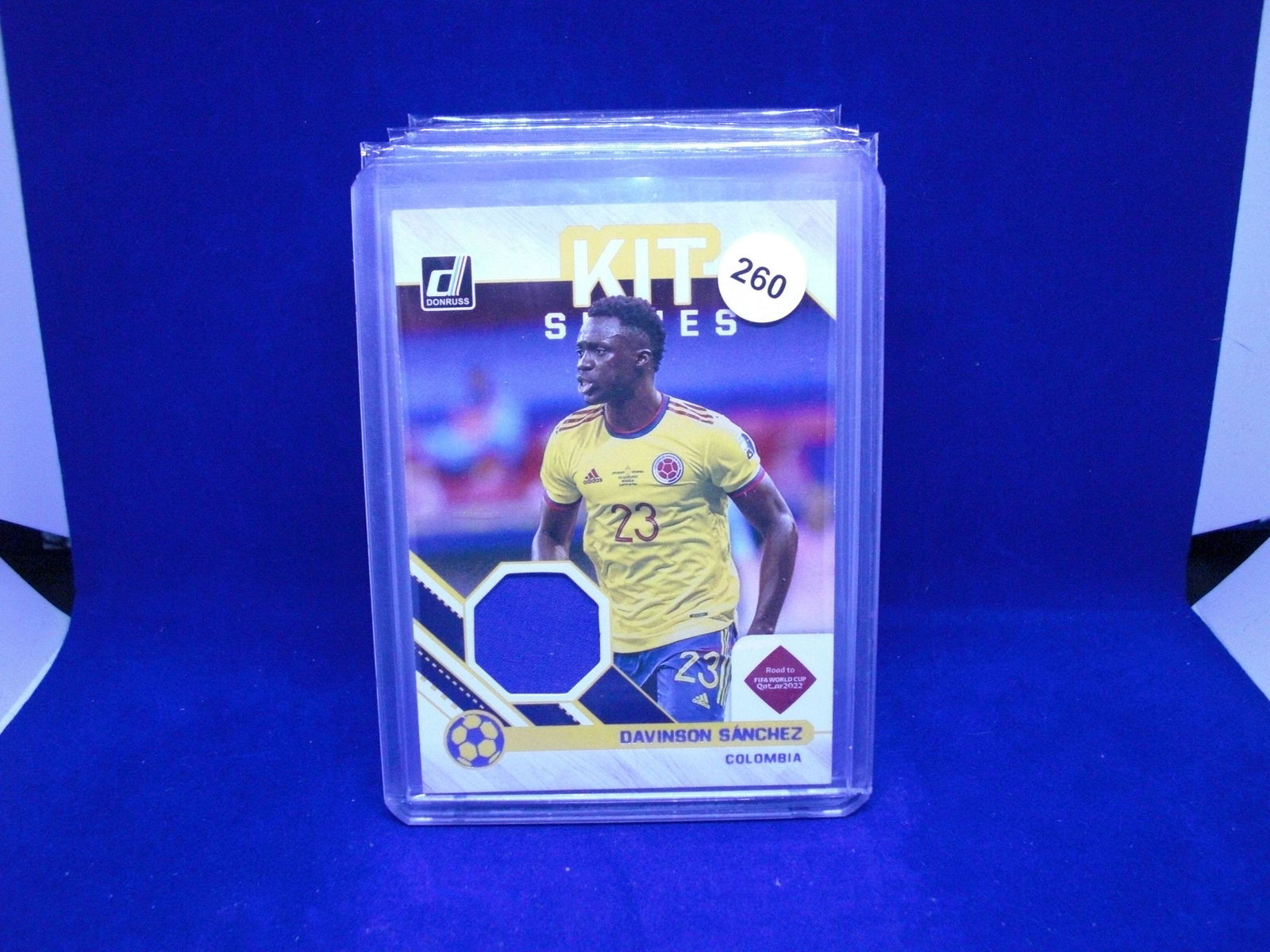 davinson sanchez soccer relic (1 of 1)