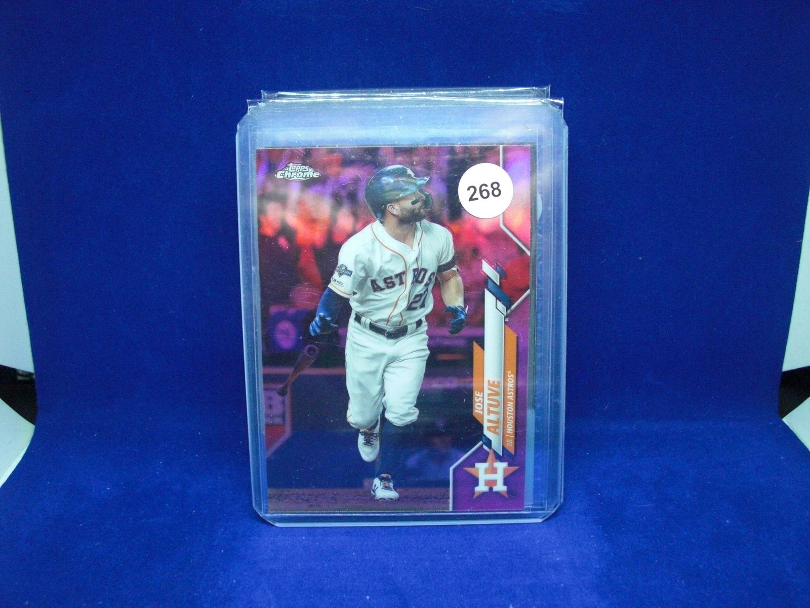 jose altuve pink refractor (1 of 1)