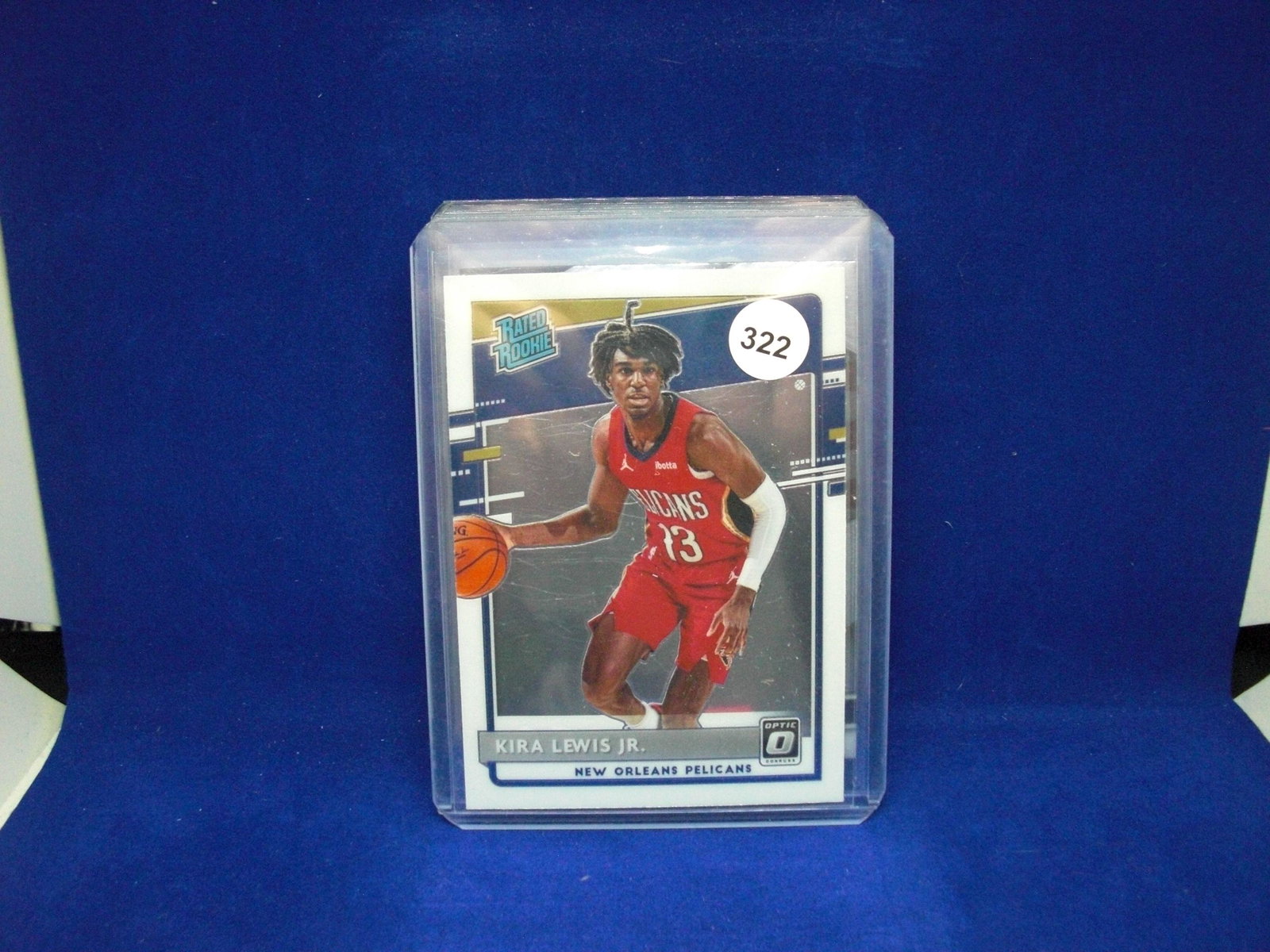 Kira Lewis junior rookie card (1 of 1)