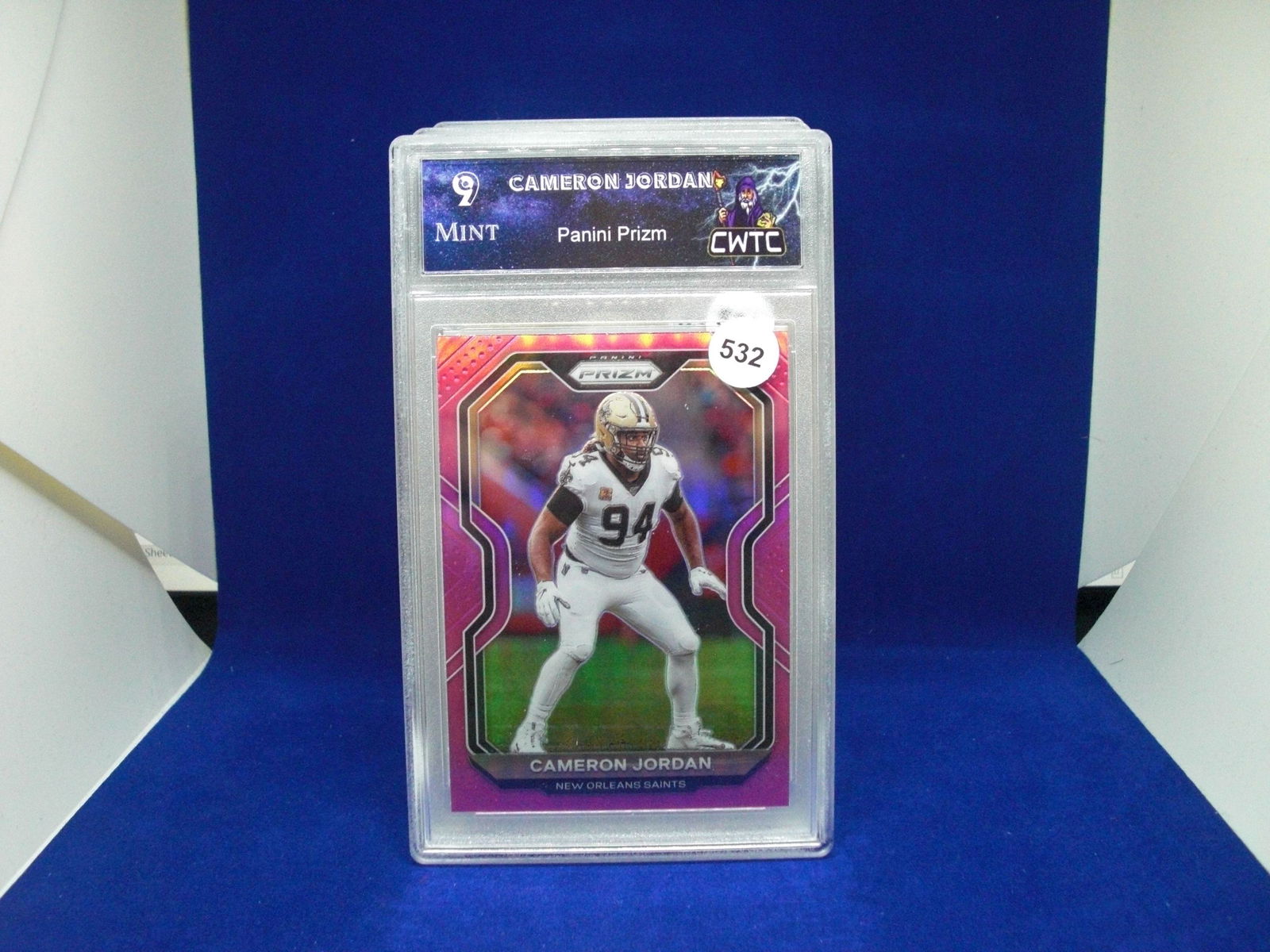 cwtc 9 mint cameron jordan pink prizm (1 of 1)