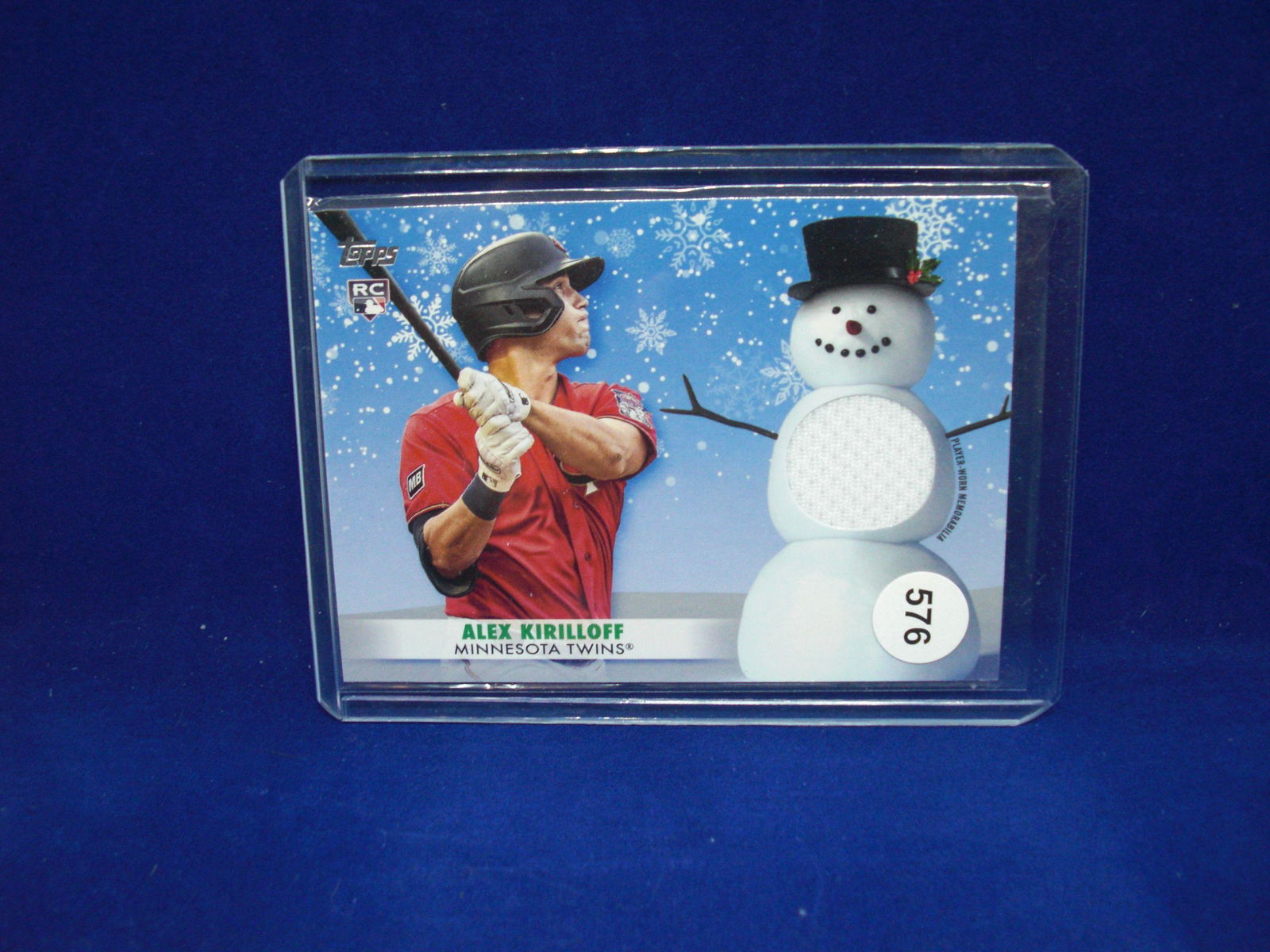 alex kirilloff snowman relic: alex kirilloff snowman relic