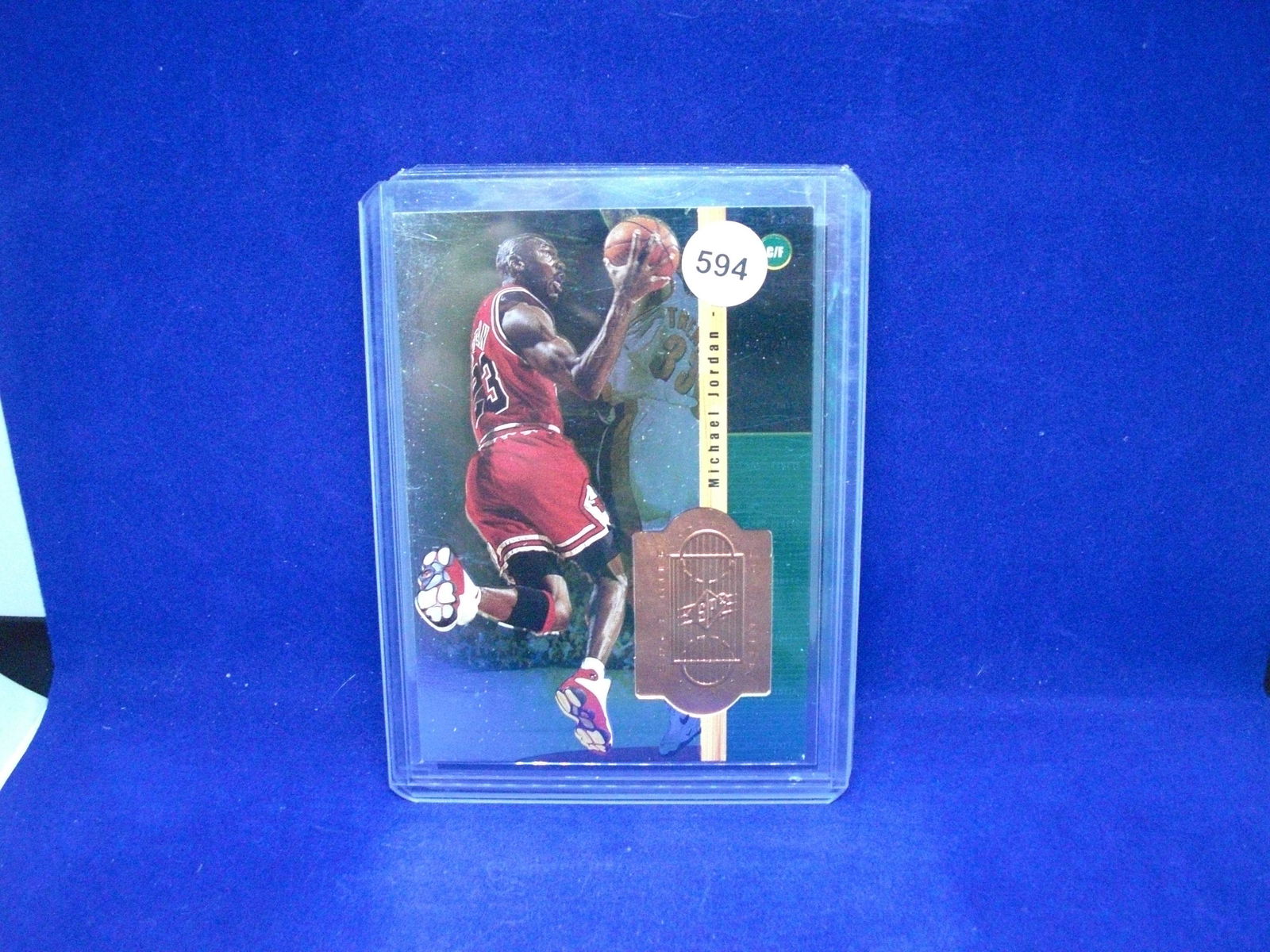 michael jordan test card numbered 0000/0000 (1 of 1)