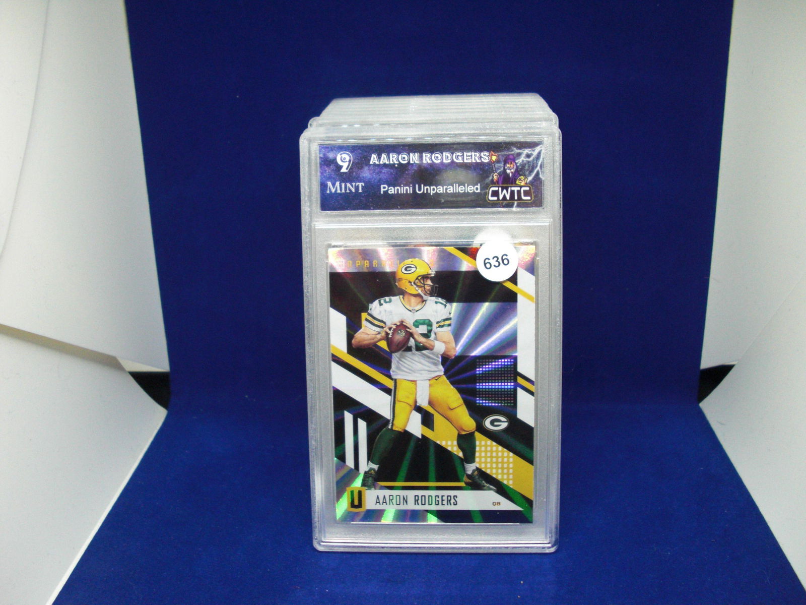 cwtc 9 mint aaron rodgers unparalleled (1 of 1)