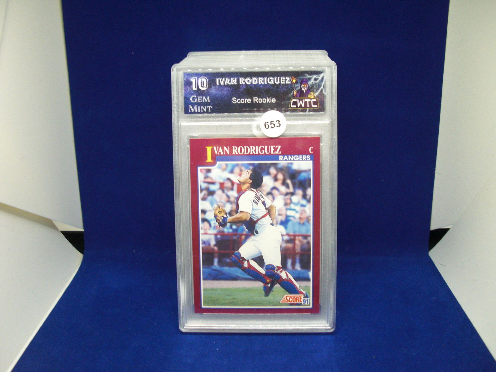 cwtc gem 10 ivan rodrizuez rookie (1 of 1)