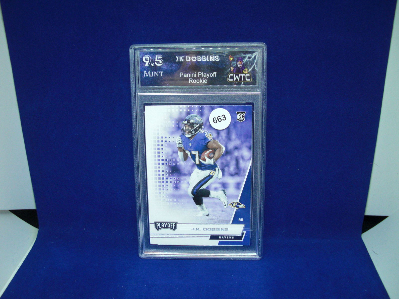 cwtc 9.5 jk dobbins rookie (1 of 1)