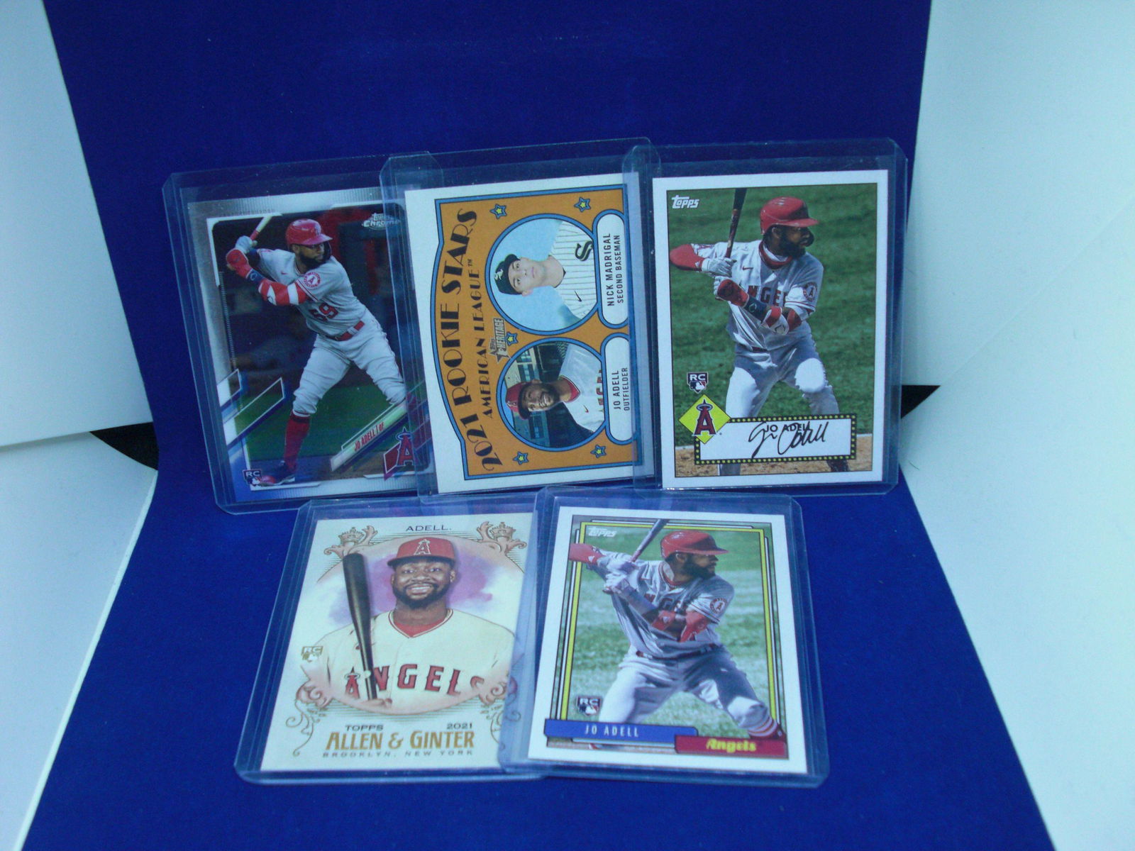 jo adell rookie cards (5) (1 of 1)