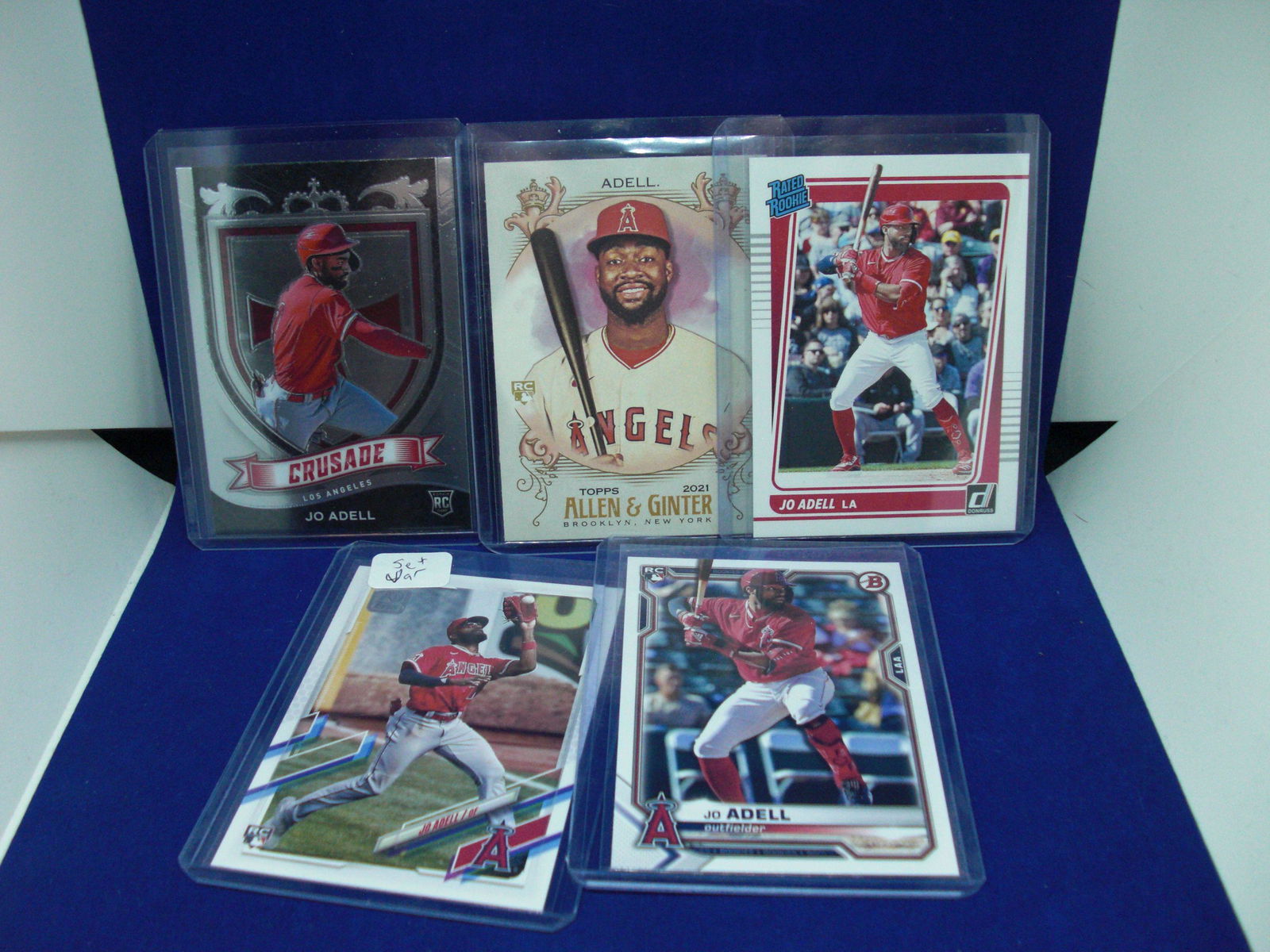jo adell rookie cards (5) (1 of 1)