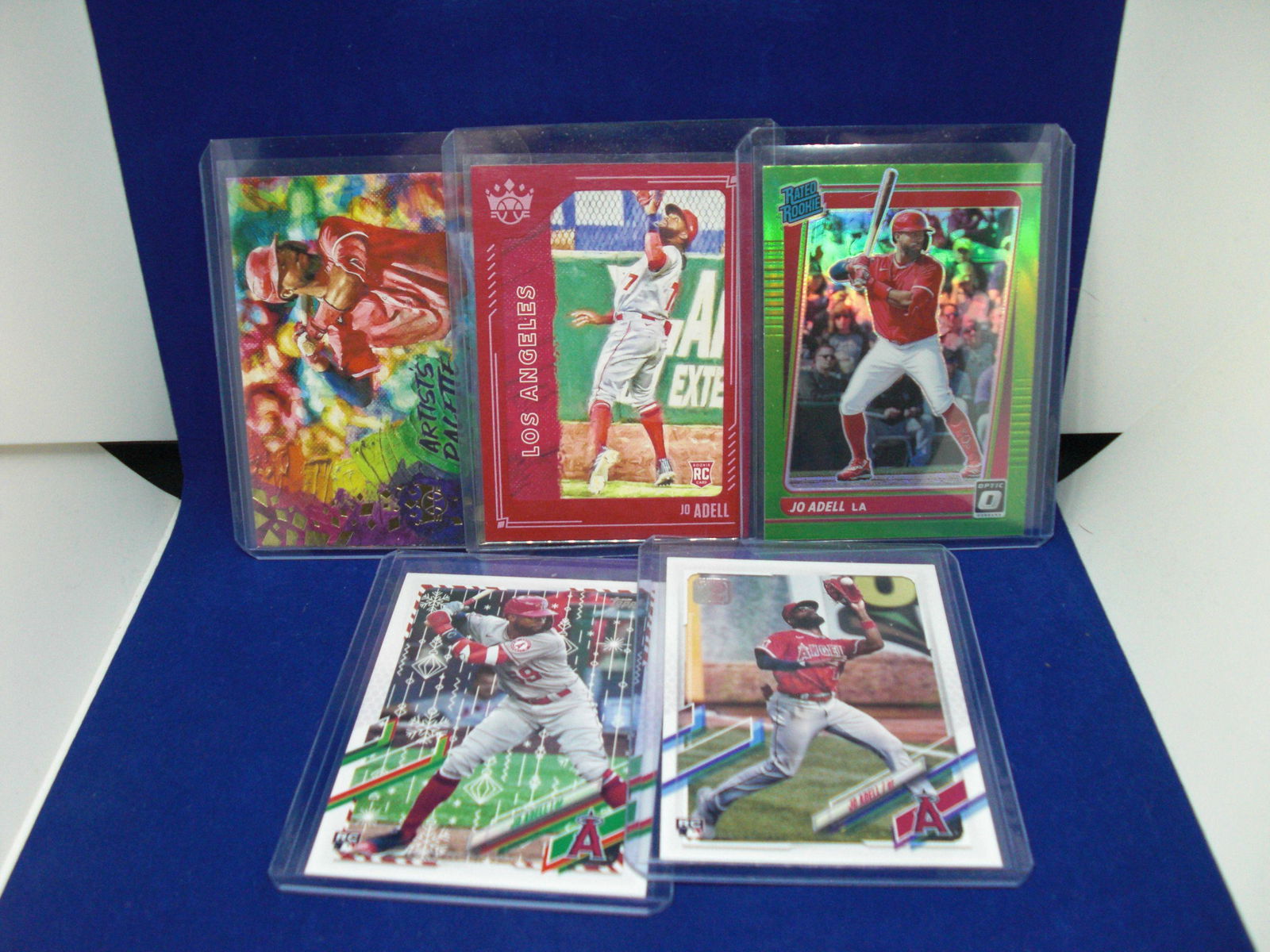 jo adell rookie cards (5) (1 of 1)