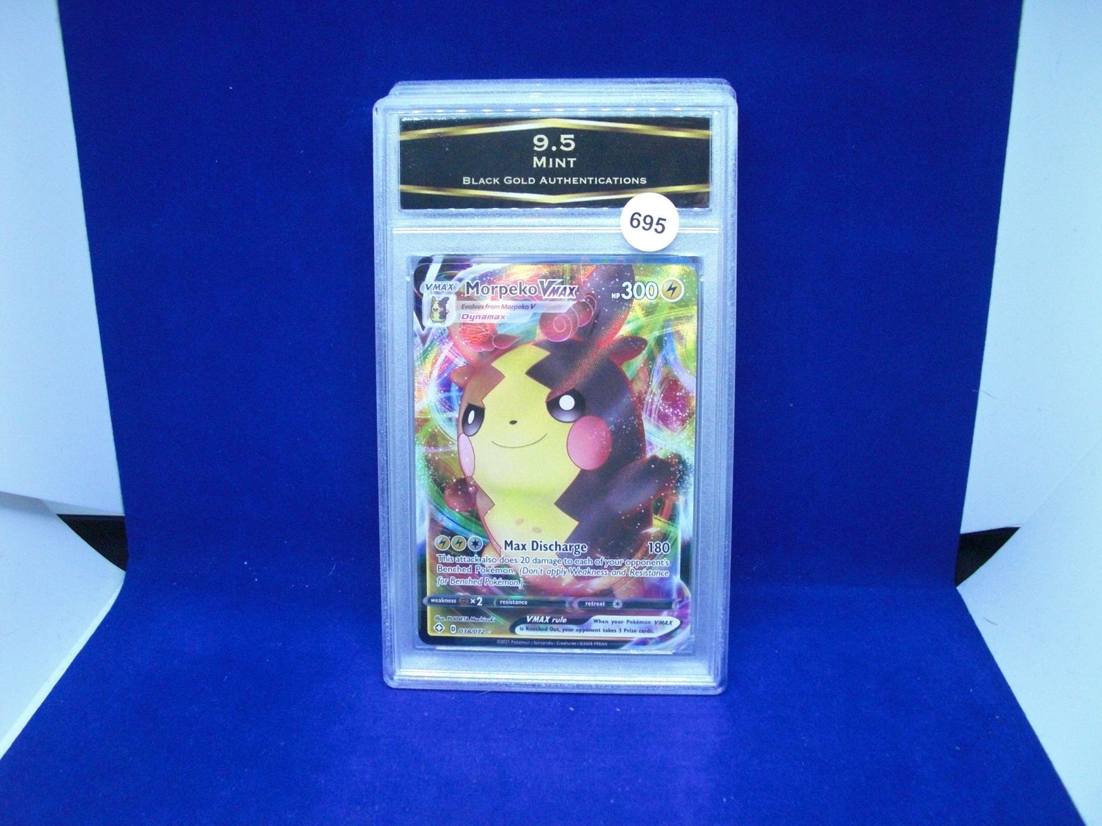 bga 9.5 morpeko vmax pokemon (1 of 1)