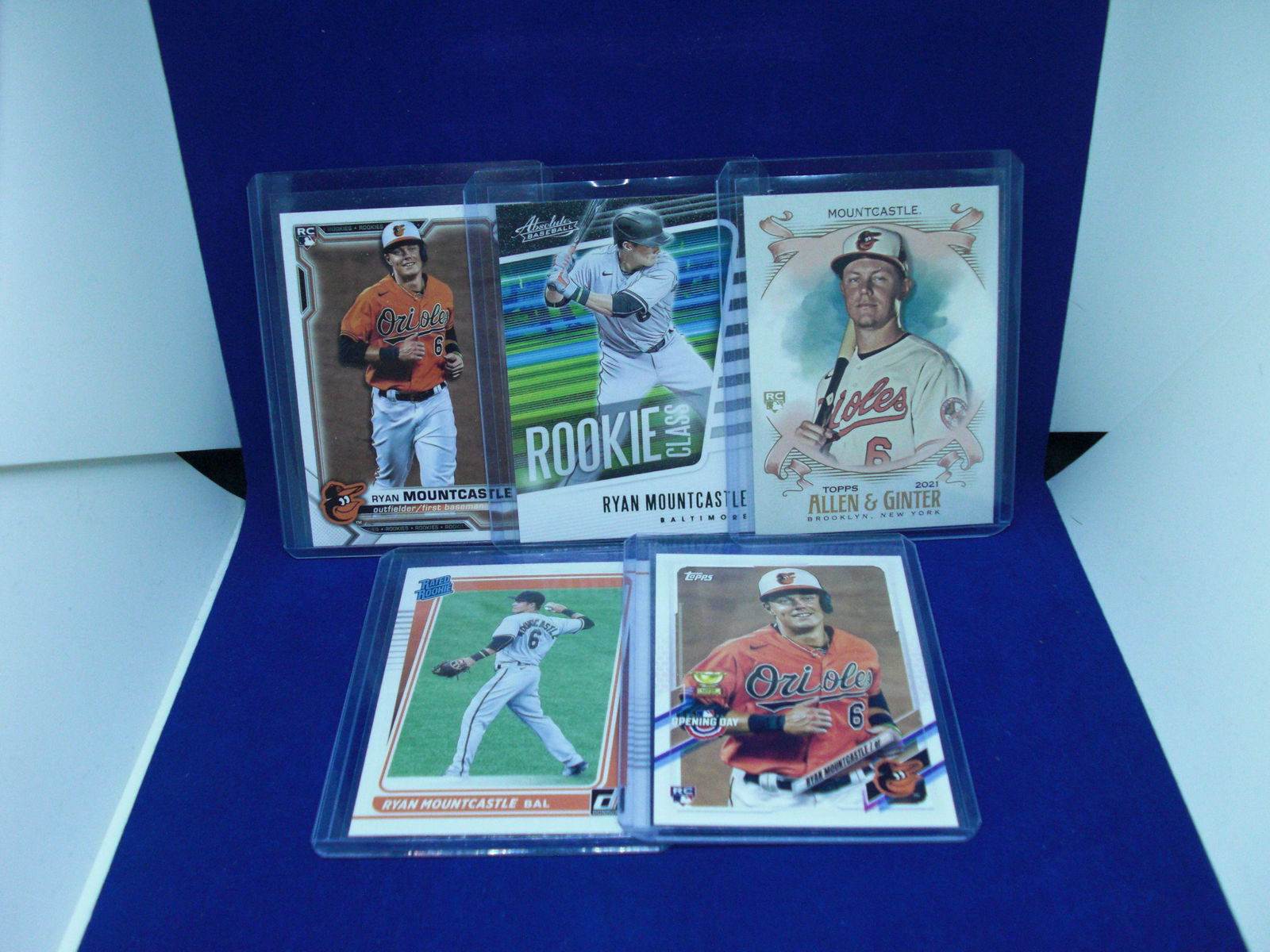 lot of 5 ryan mountcastle rookies (1 of 1)