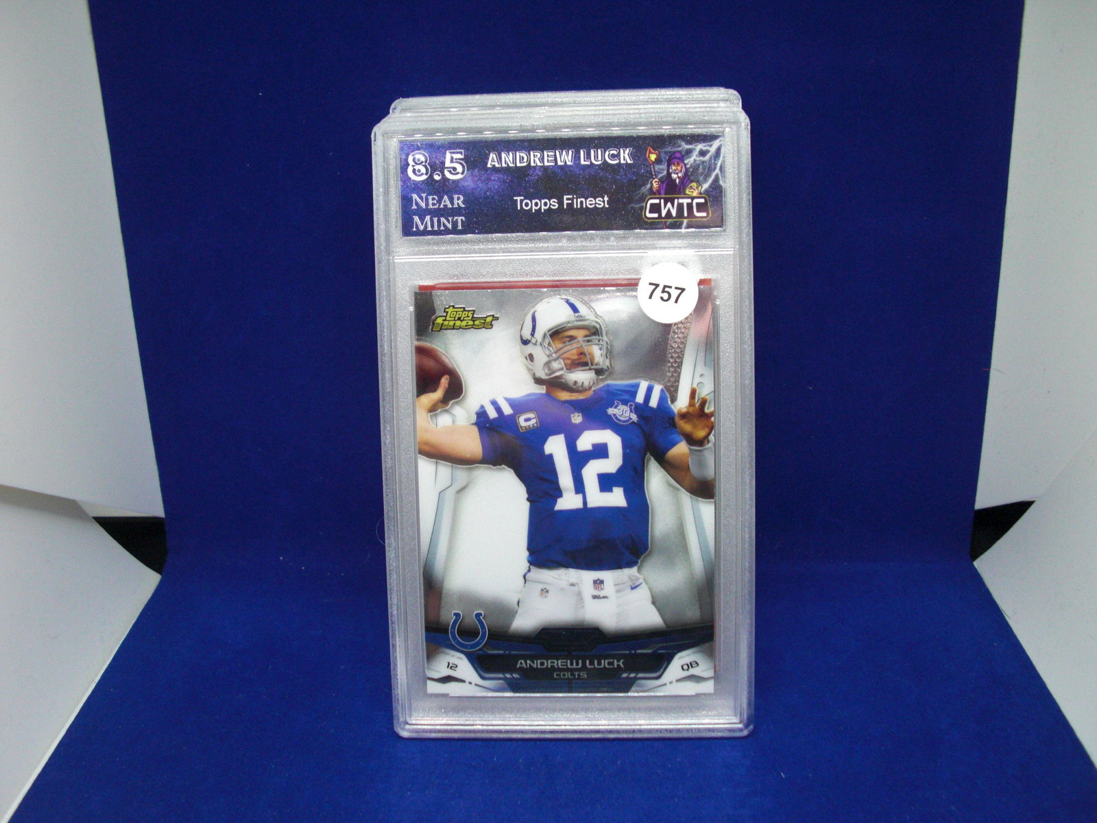 cwtc 8.5 andrew luck topps finest (1 of 1)