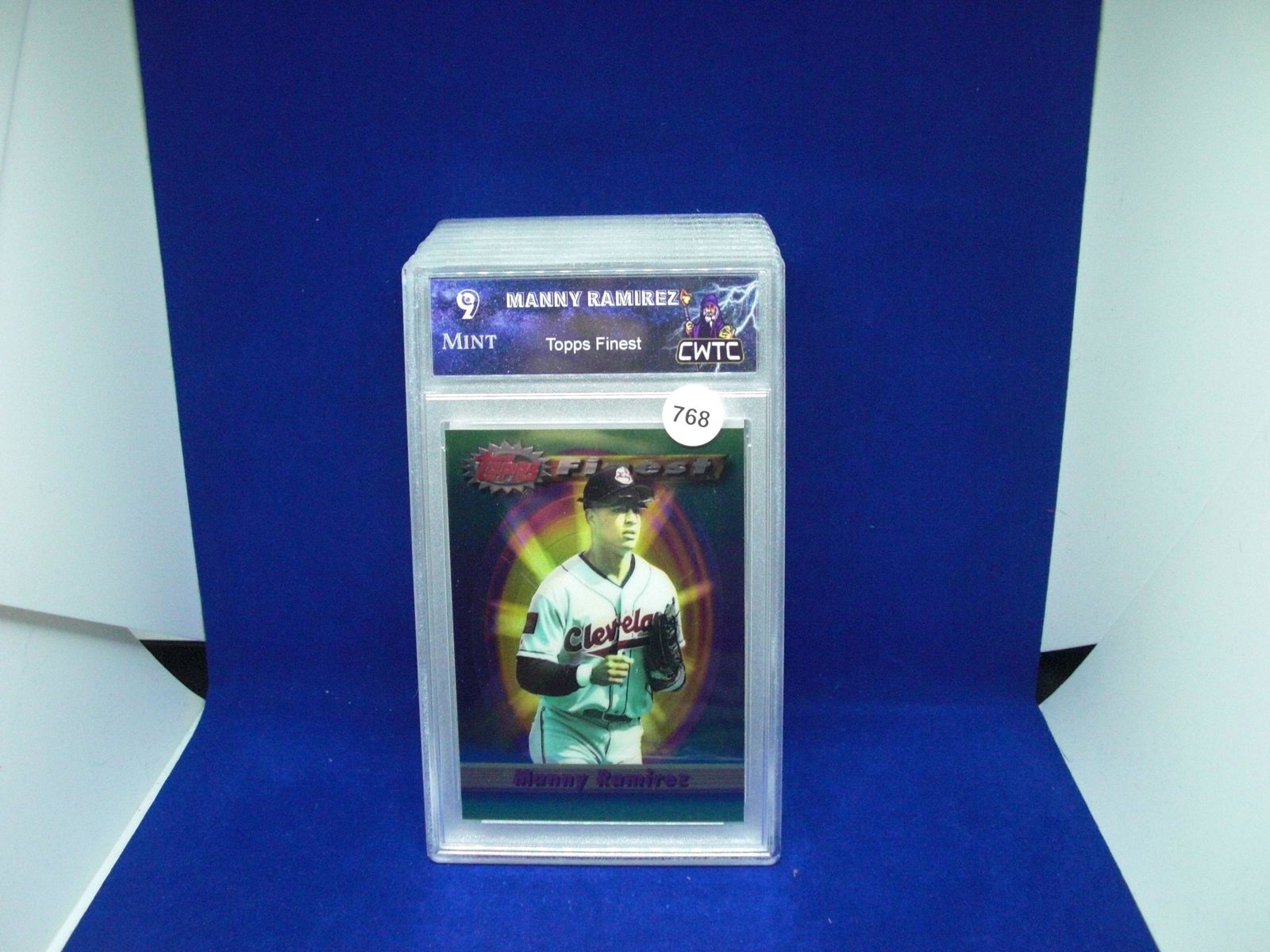 cwtc 9 manny ramirez topps finest (1 of 1)