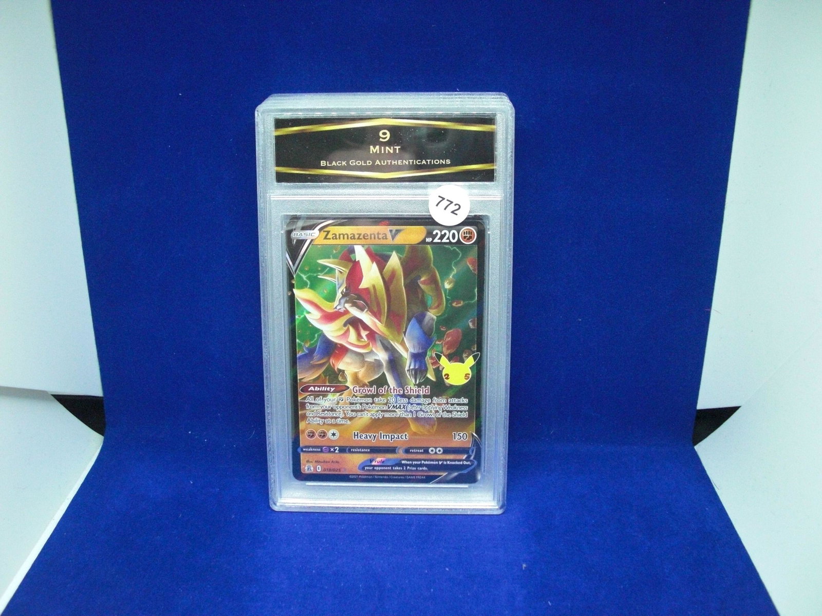bga 9 mint zamazenta v pokemon (1 of 1)