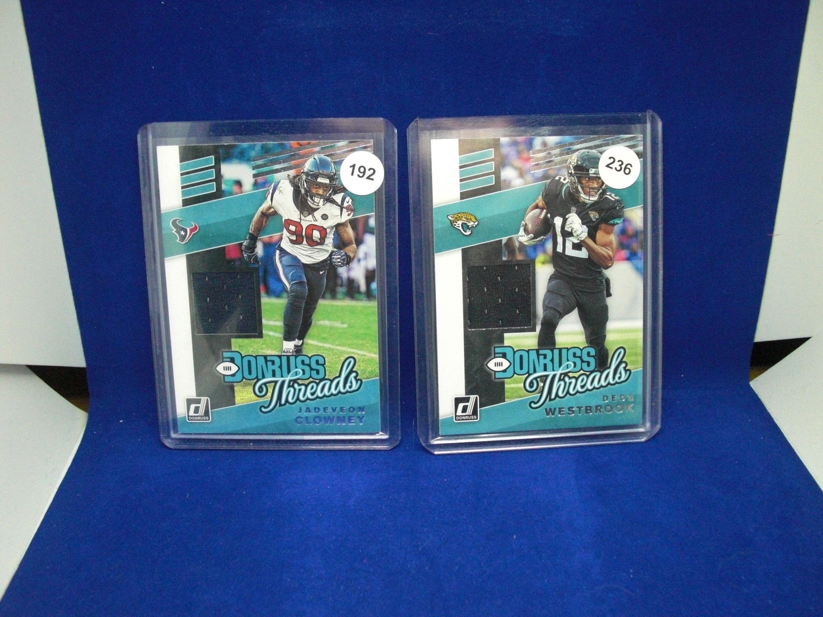 Lot of three jersey cards with dede westbrook (1 of 1)