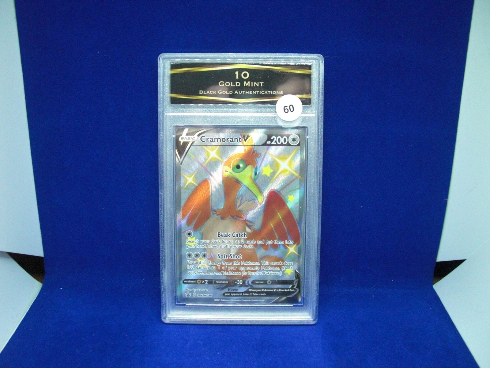 BGA 10 gold mint cramorant v pokemon (1 of 1)