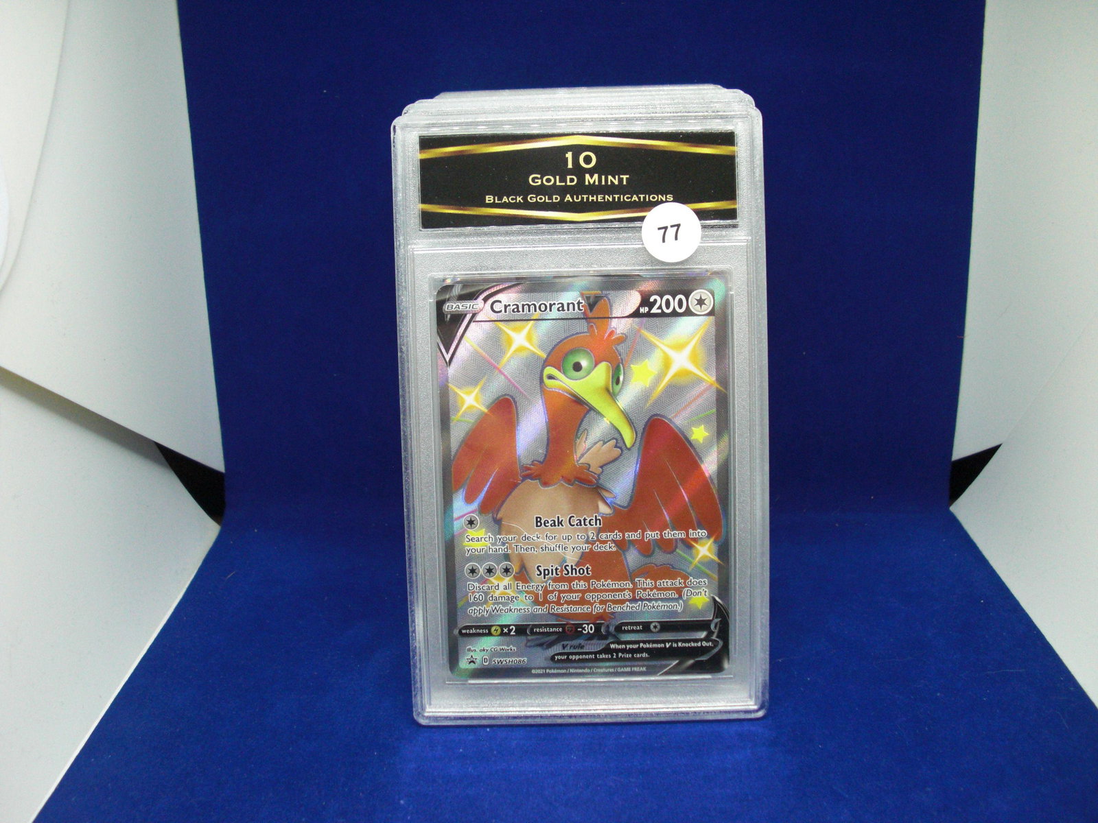 BGA 10 gold mint cramorant v pokemon (1 of 1)