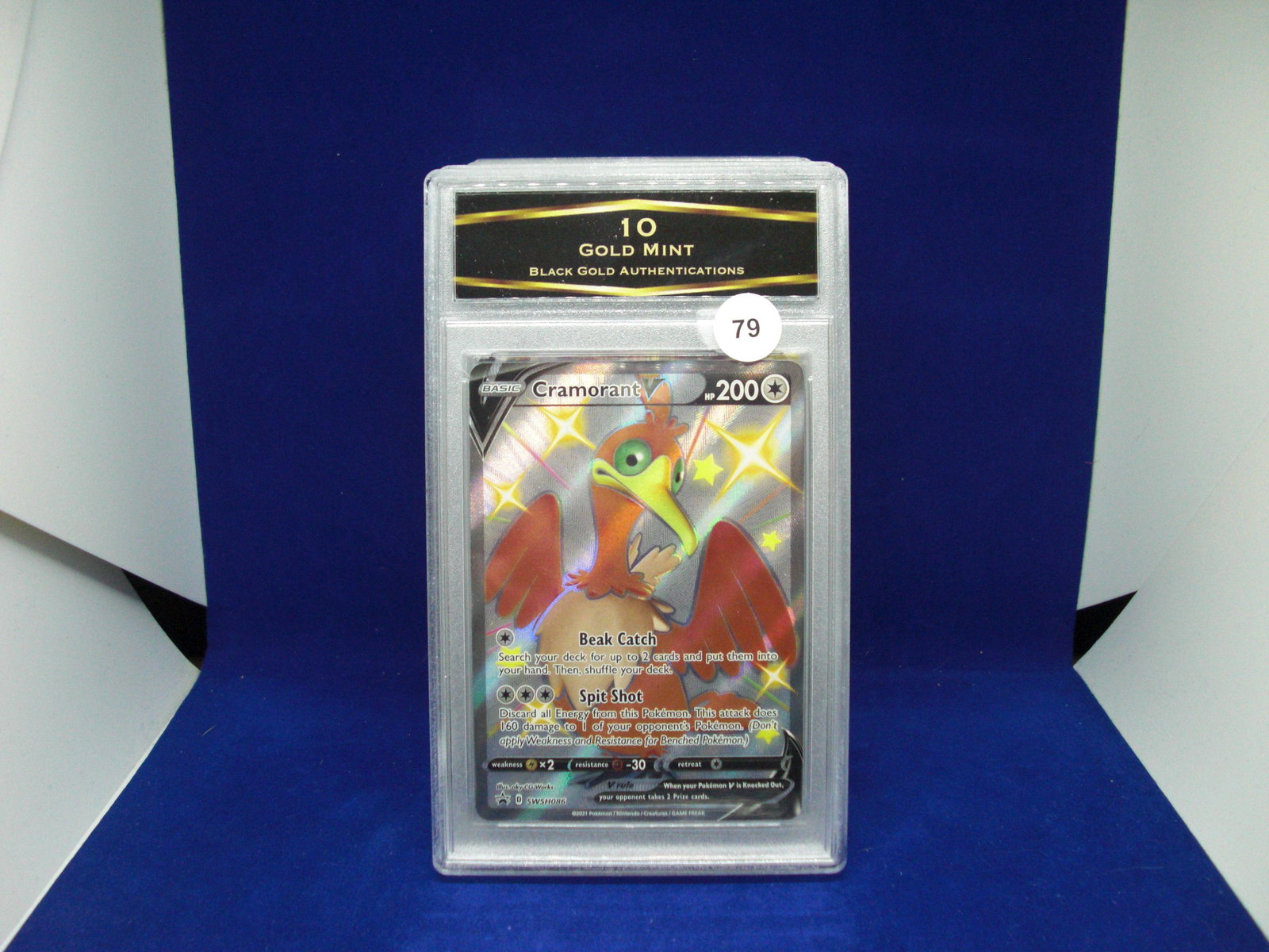 BGA 10 gold mint cramorant v pokemon (1 of 1)