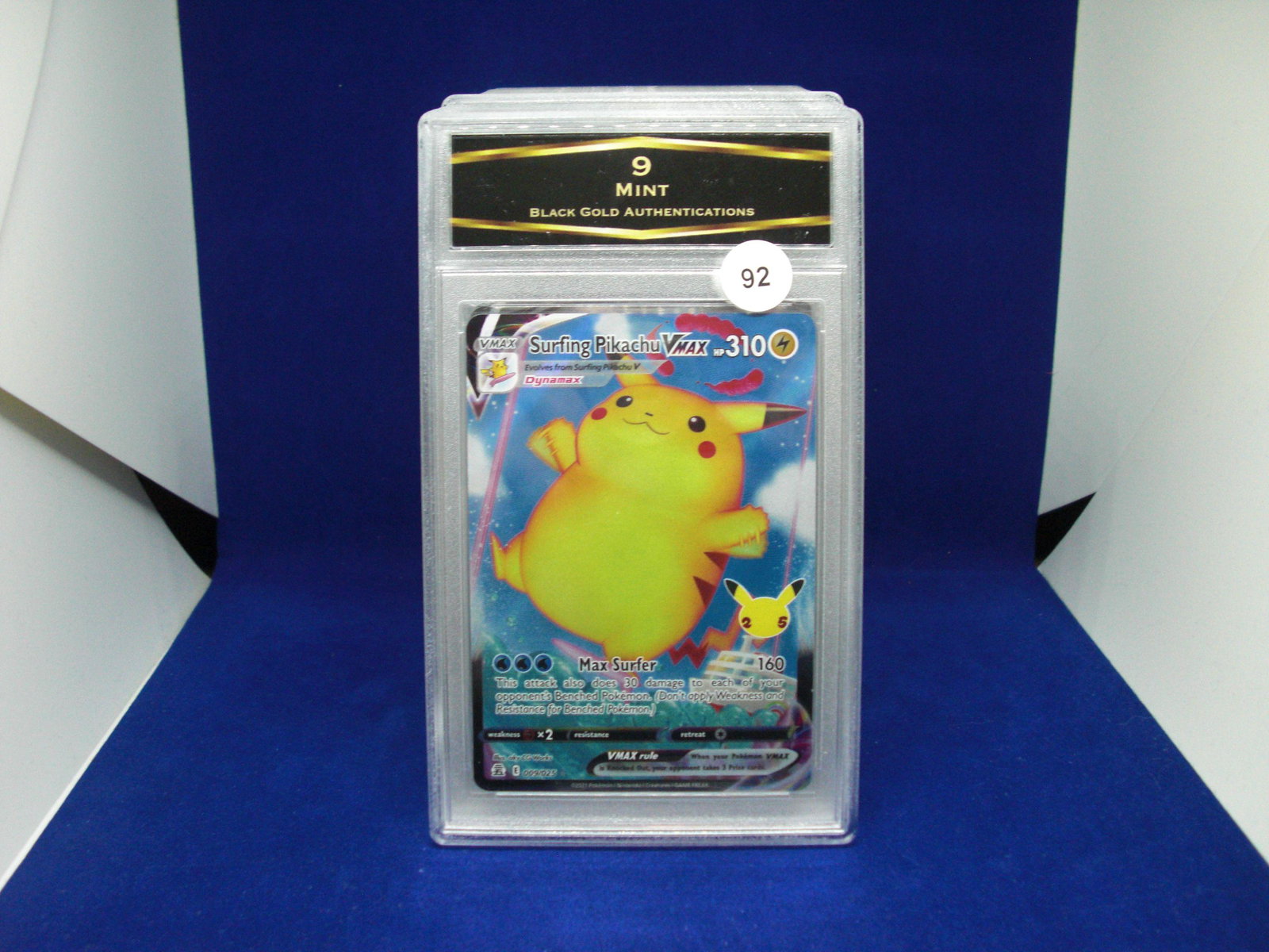 BGA mint surfing Pikachu vmax (1 of 1)