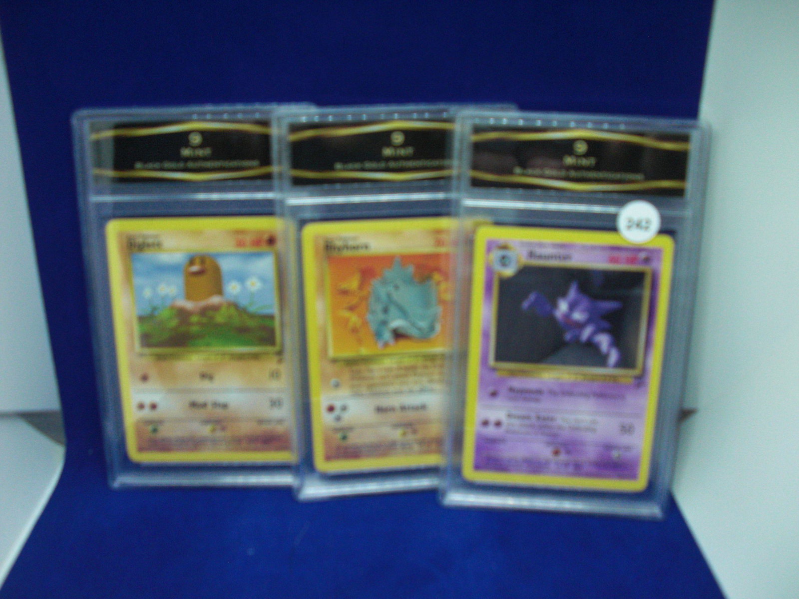 Lot of three BGA graded pokemon cards: Lot of three BGA graded pokemon cards