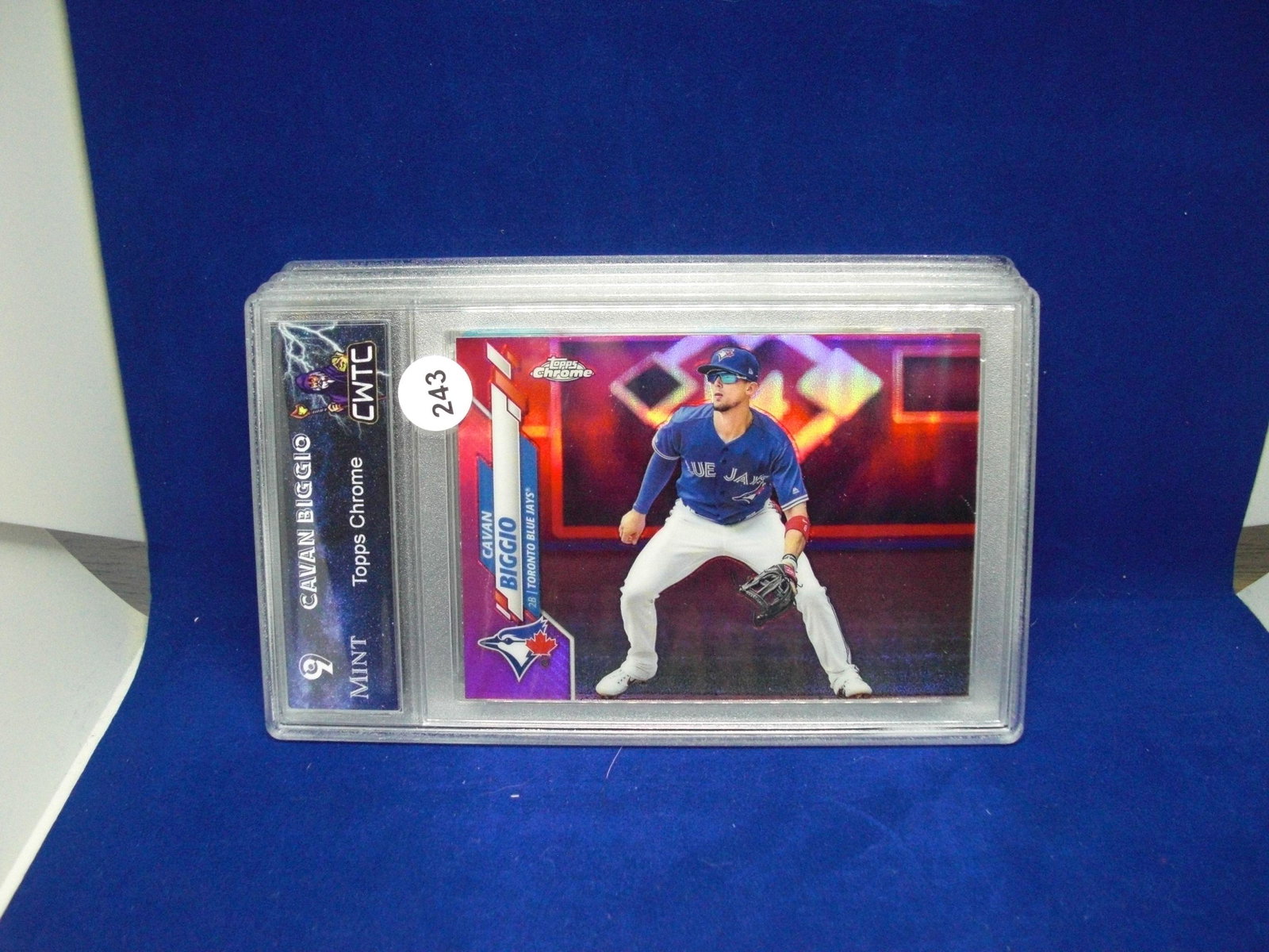 CWTC 9 cavan biggio pink refractor (1 of 1)