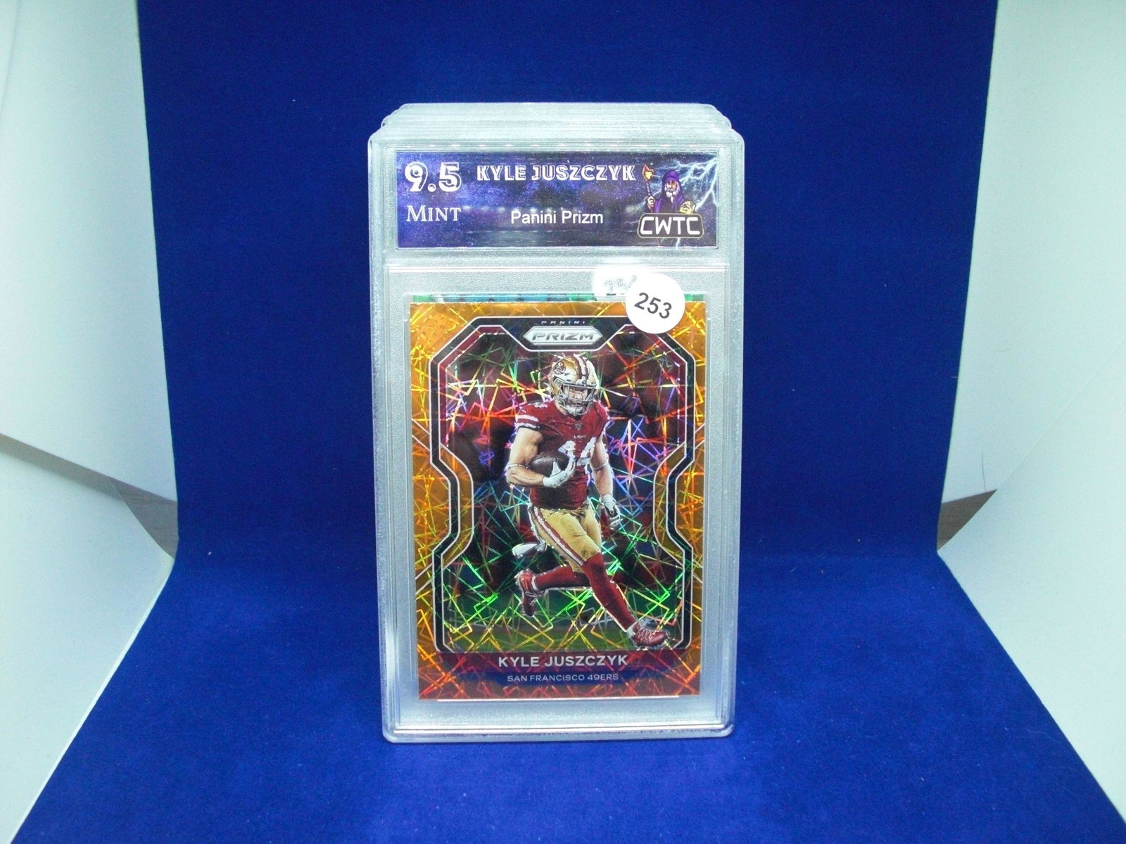 CWTC 9.5 kyle juszczyk orange lazer (1 of 1)