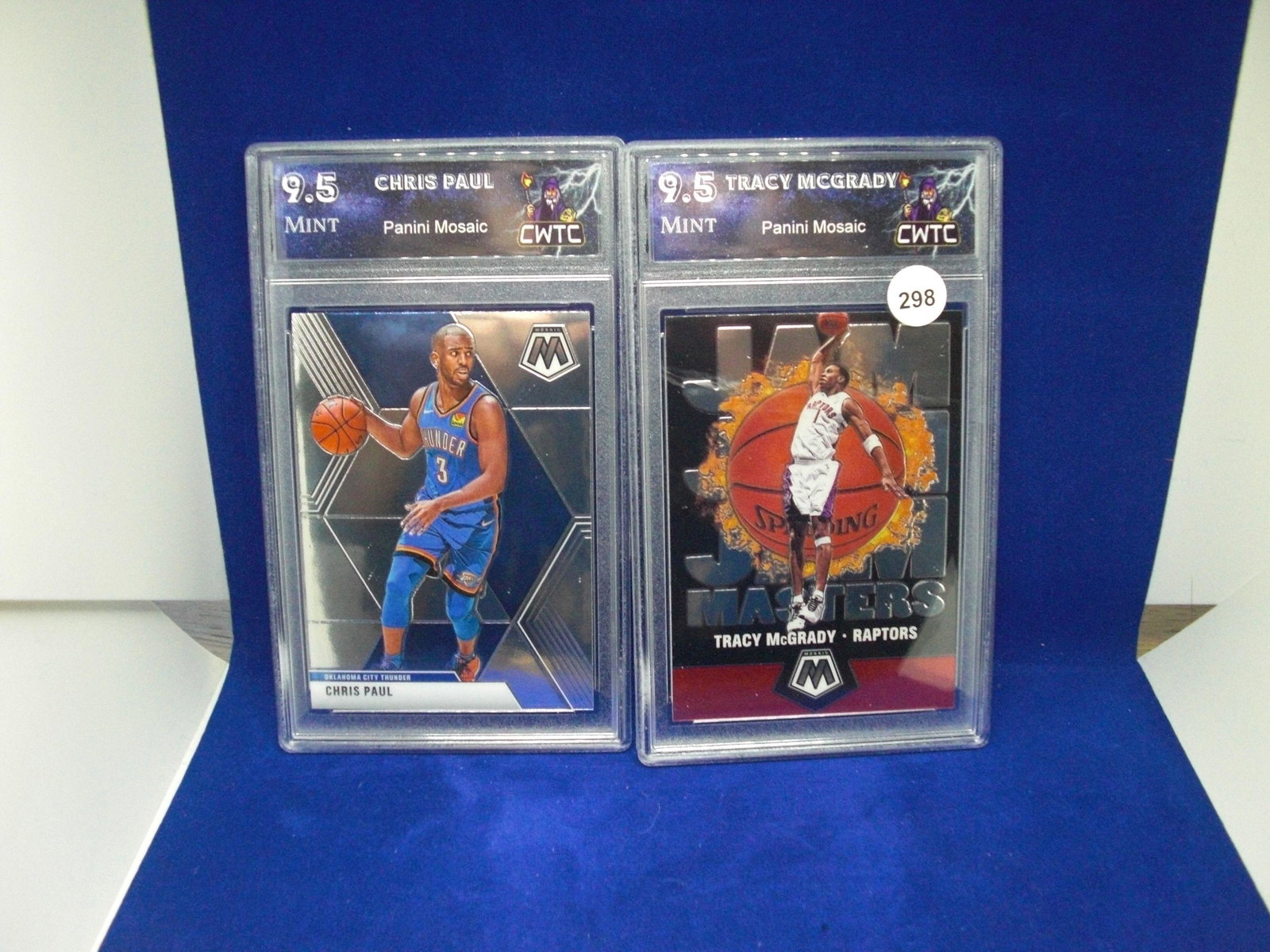 Lot of two CWCT Graded basketball cards (1 of 1)
