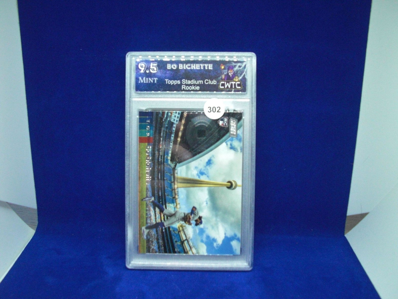 cwtc 9.5 bo bichette rookie card (1 of 1)