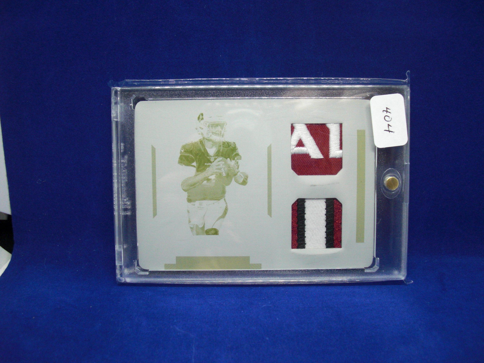 josh rosen 1/1 printing plate dual patch (1 of 1)