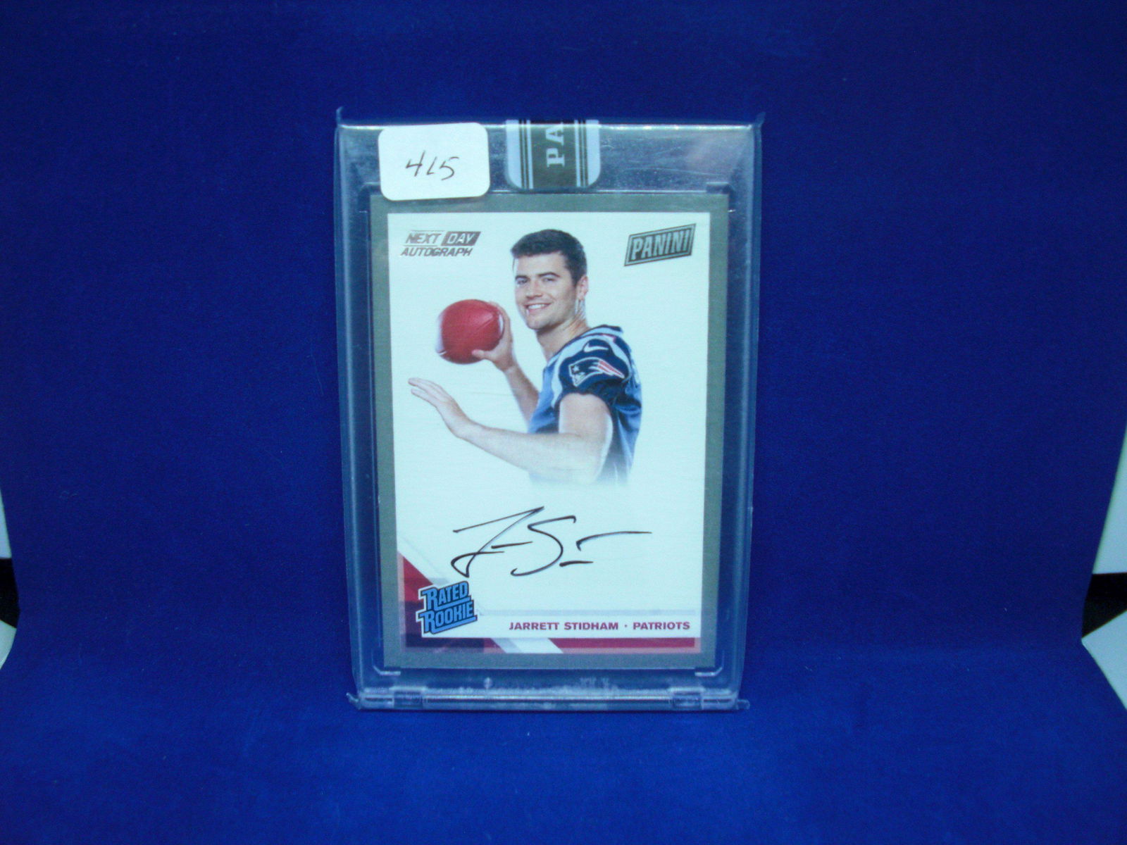 jarrett stidham panini next day auto 5/7 (1 of 1)